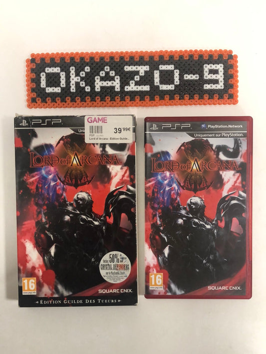 Lord Of Arcana Edition Guilde des Tueurs Sony psp avec notice