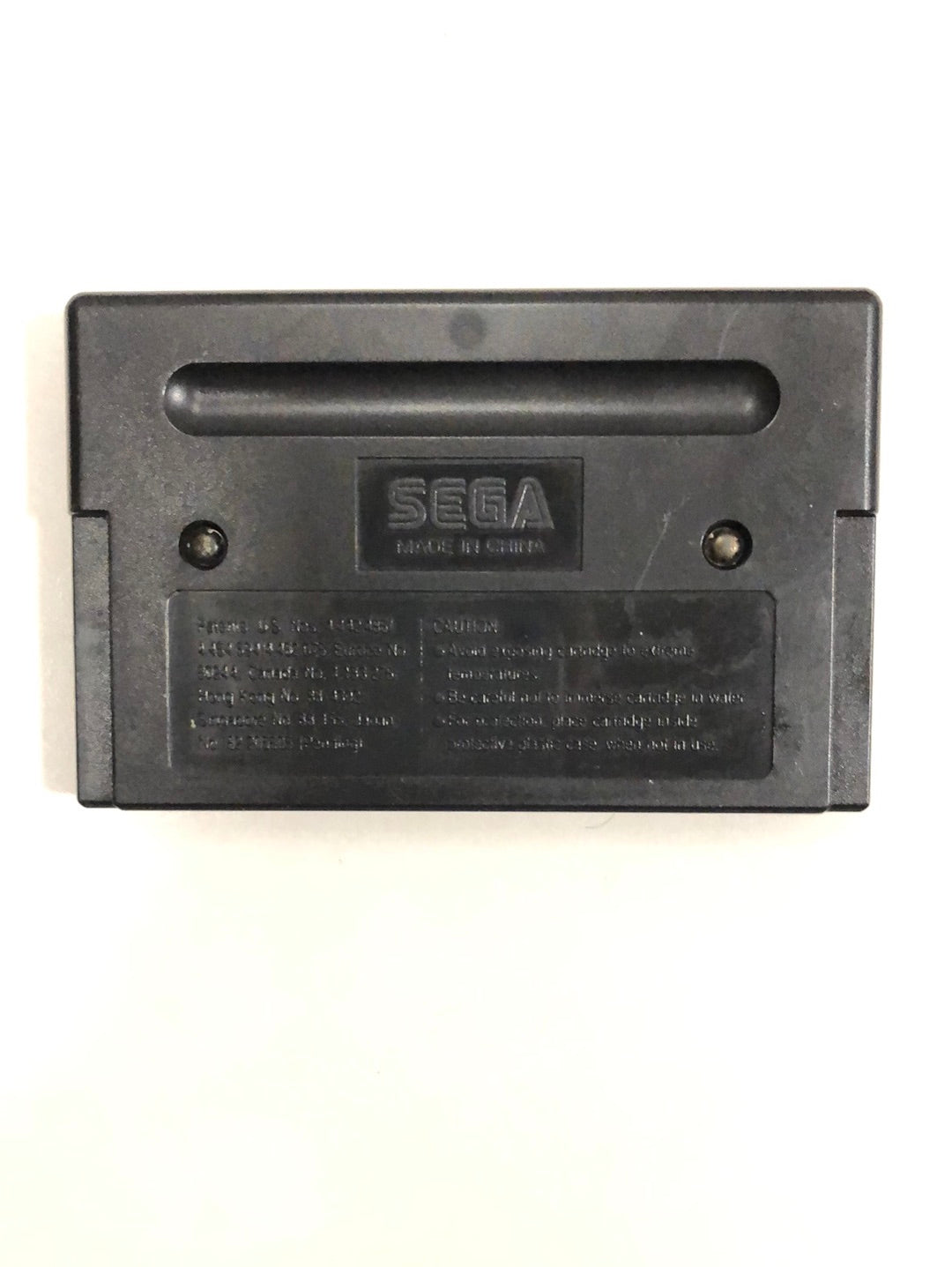 Sonic the hedgehog 2 sega megadrive sans notice