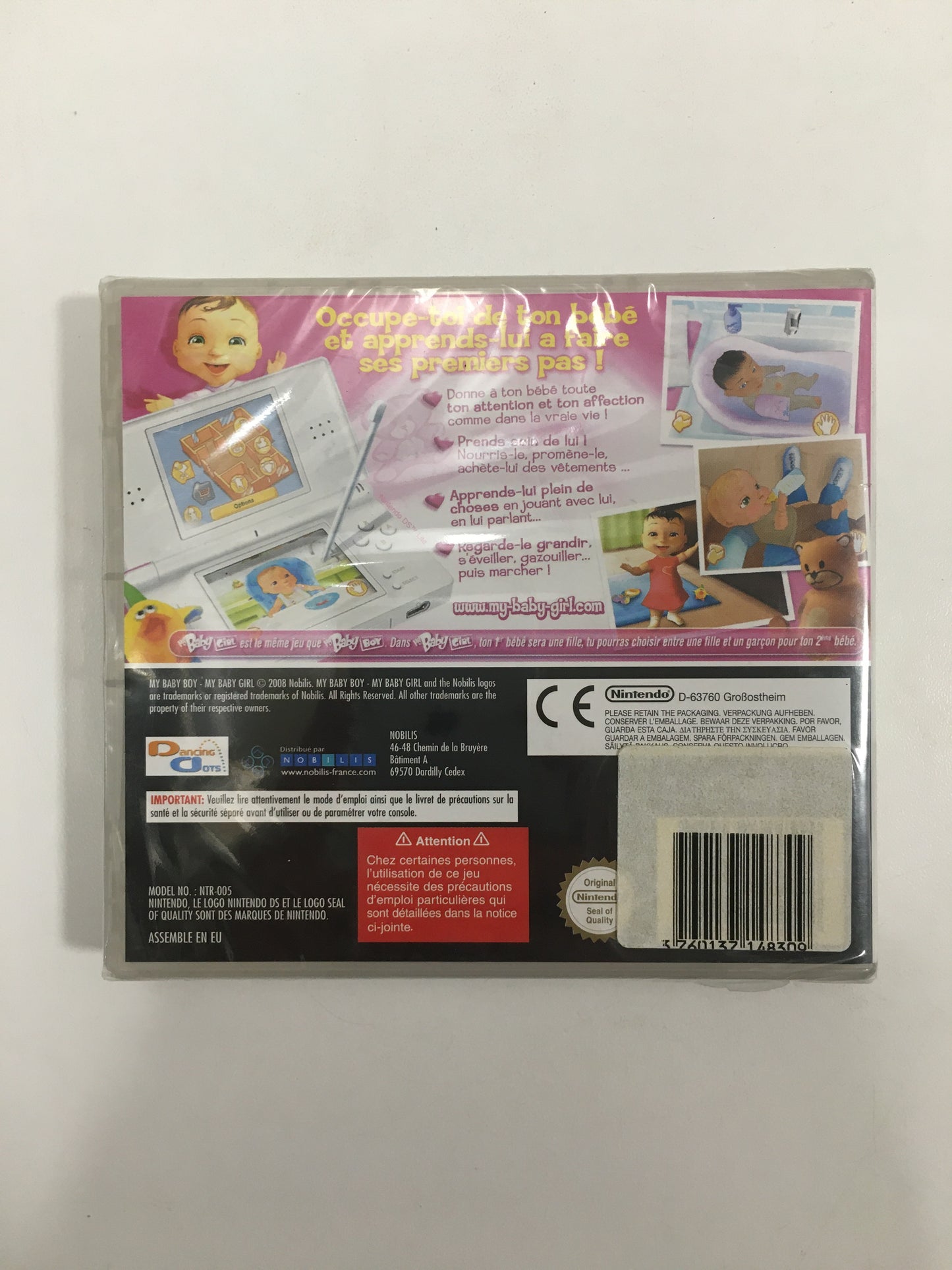 My baby girl nintendo ds neuf sous blister
