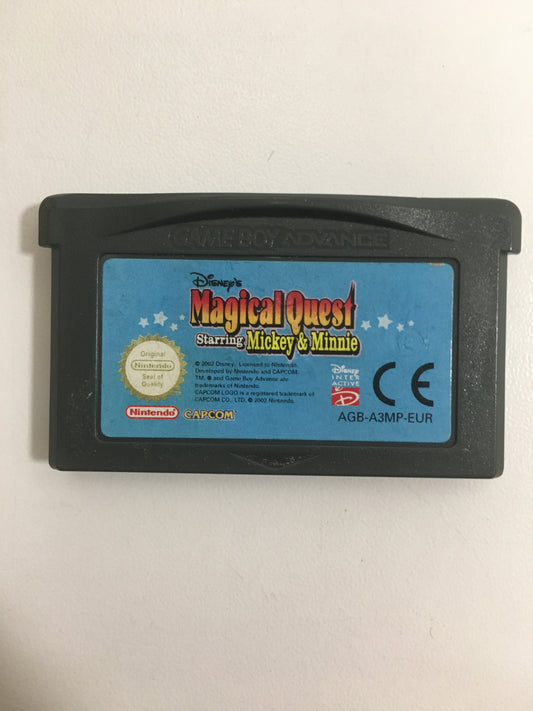 Disney magical quest Mickey et minnie Nintendo Game boy advance - OKAZO-9