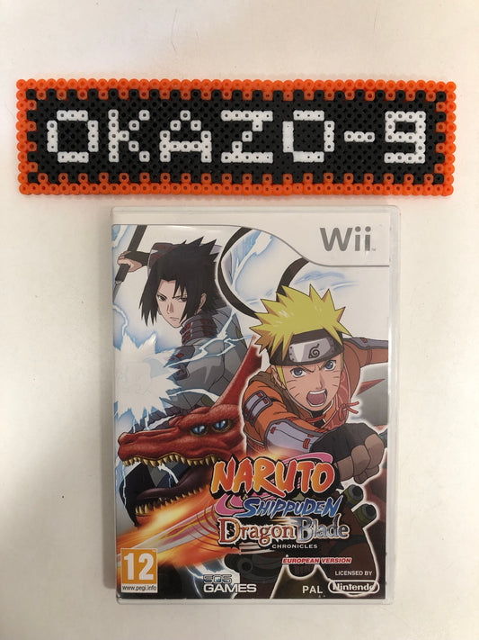 Naruto shippuden dragon blade chronicles Nintendo wii avec notice