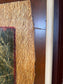 Tableau / peinture huile ou acrylique sur fibres végétales tahiti 2004 Gisèle Ledoux