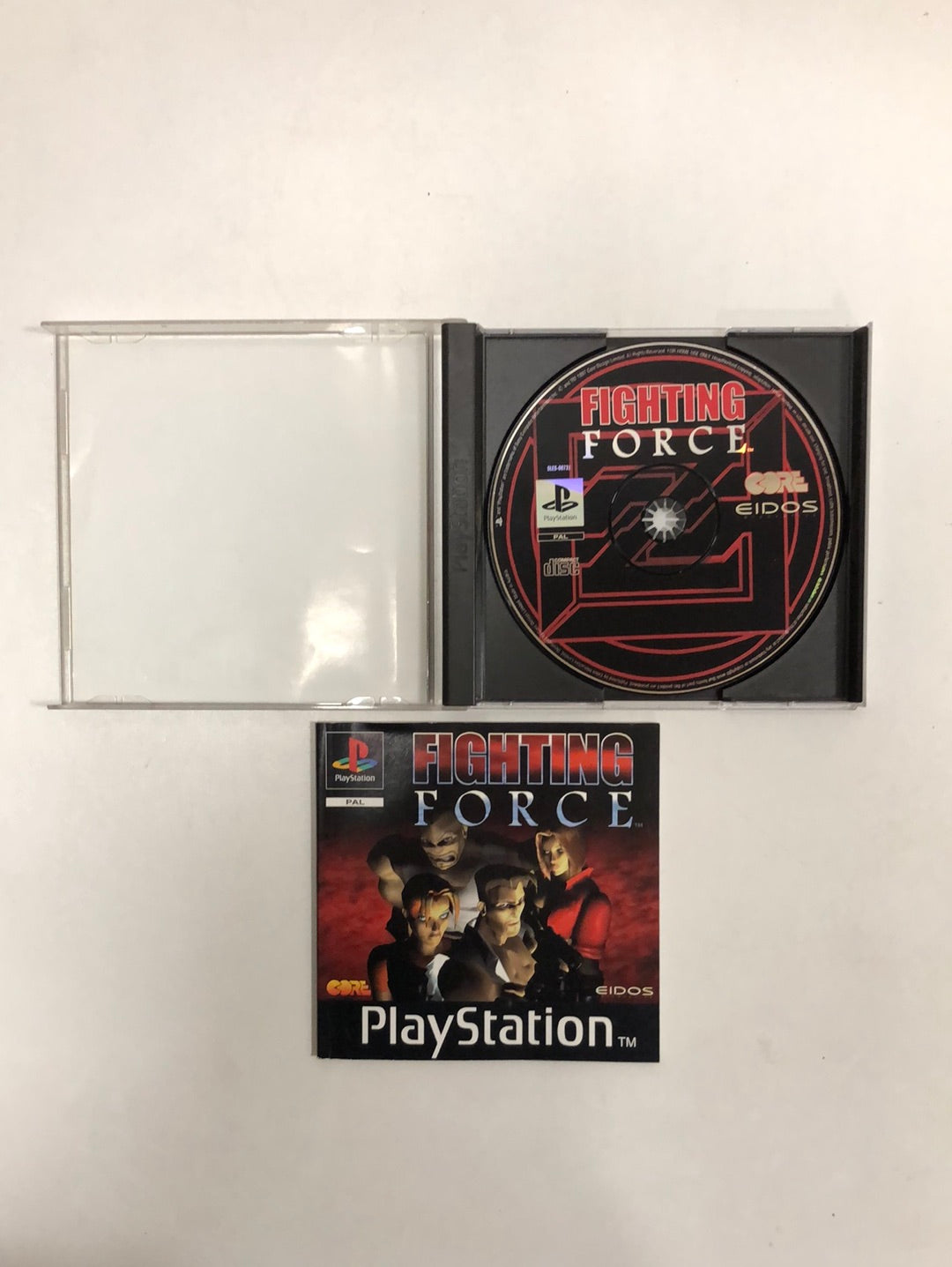 Fighting force PAL Sony Ps1 avec notice
