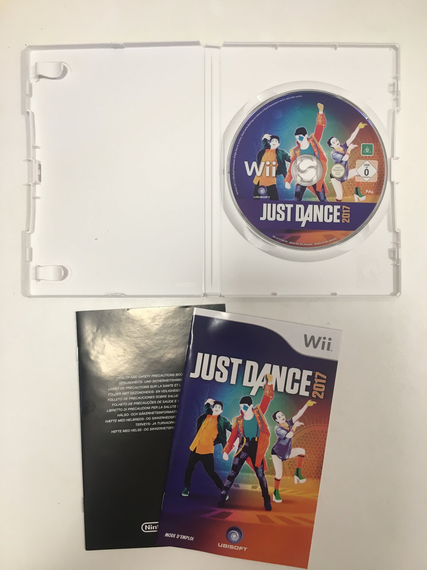 Just dance 2017 Nintendo wii avec notice