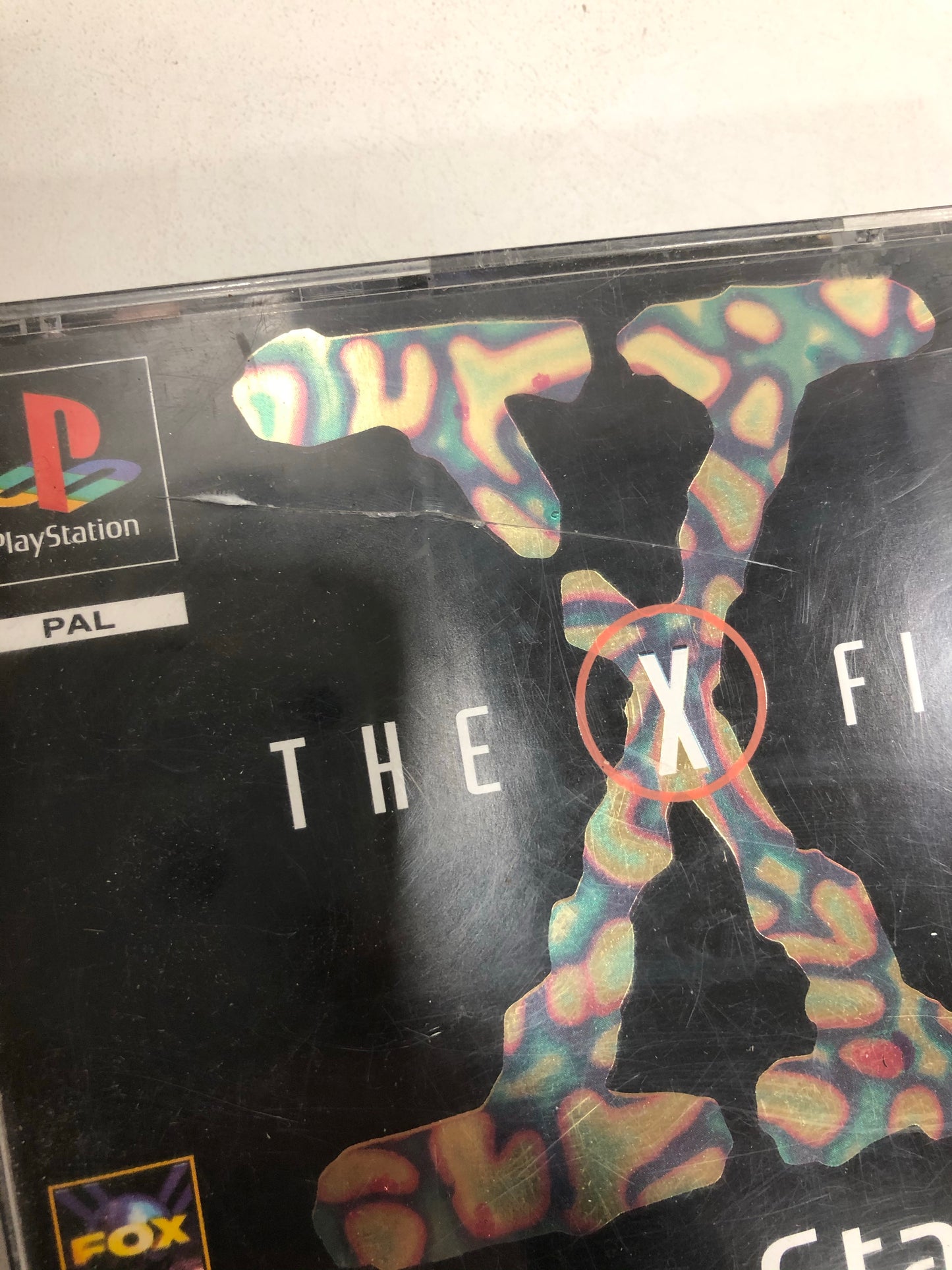 The x files PAL Sony Ps1 avec notice