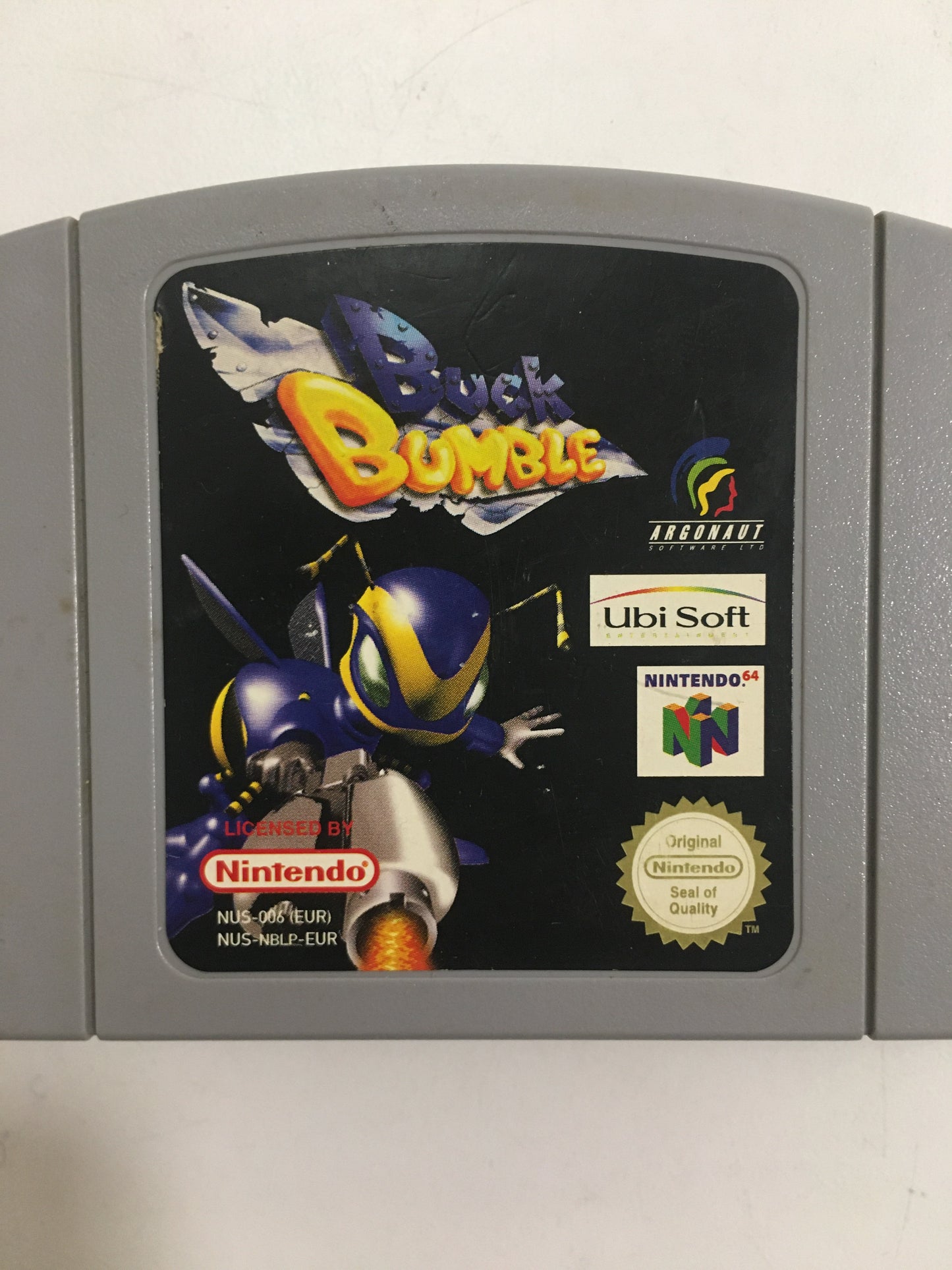 Buck bumble Nintendo 64 avec notice
