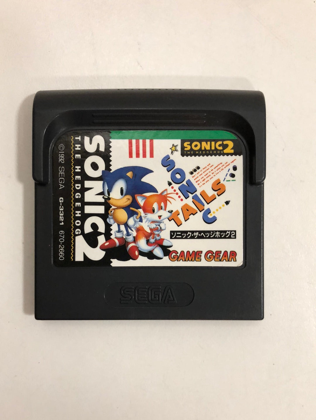 Sonic the hedghog 2 game gear japan