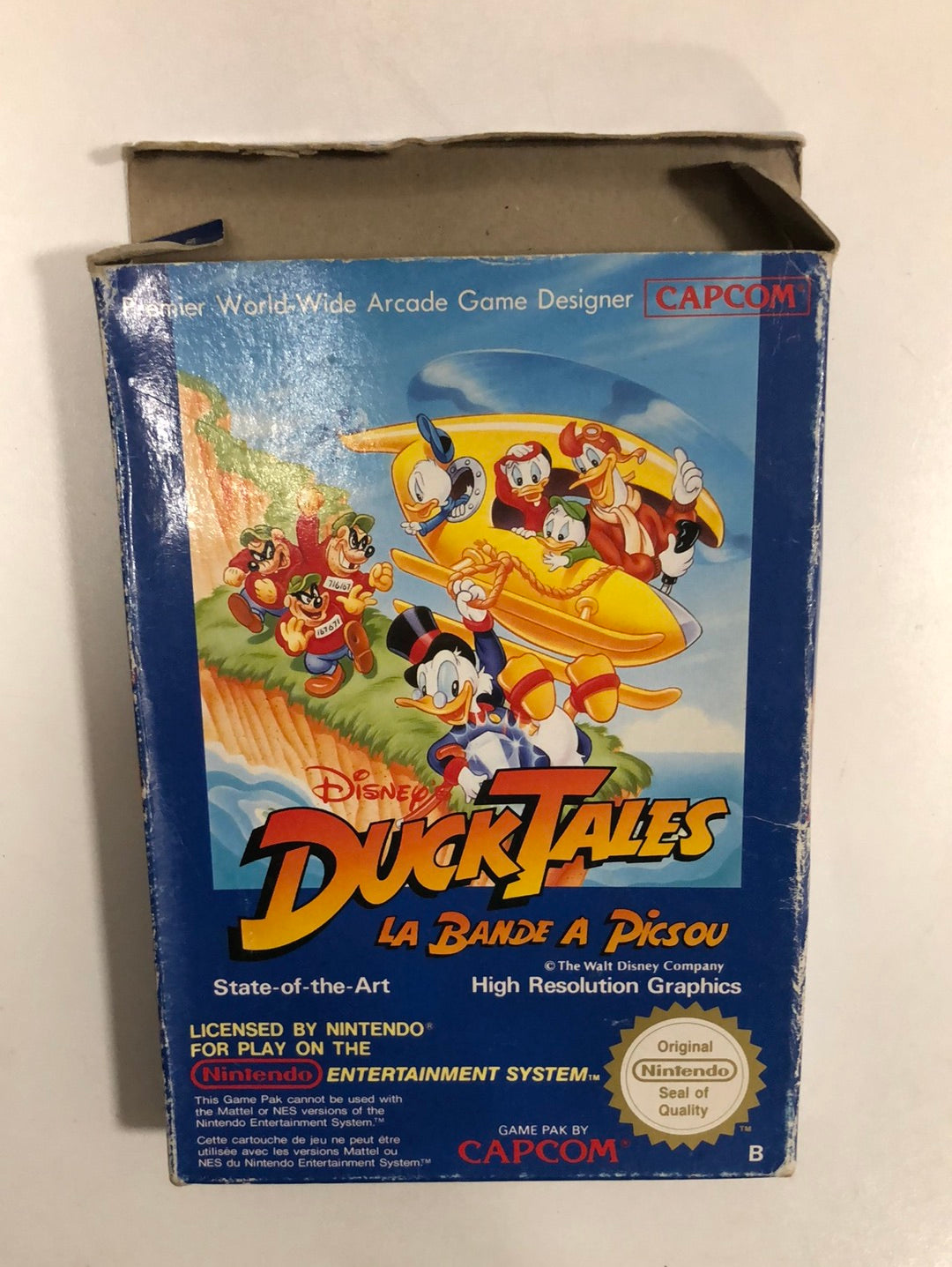 DuckTales La Bande à Picsou Nintendo NES sans notice