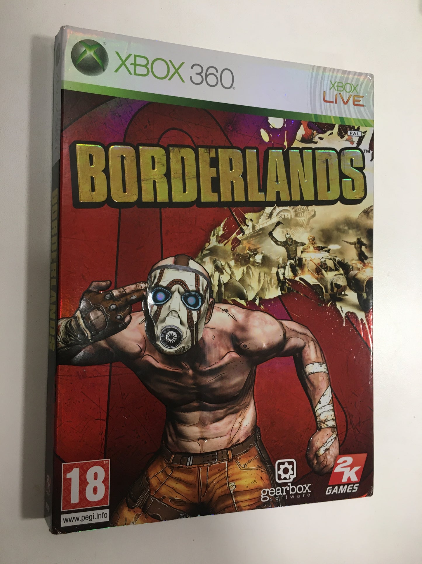 Borderlands Xbox 360 PAL complet avec couverture cartonnée