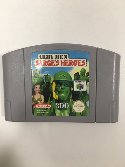 Army men sarge’s heroes Nintendo 64 - OKAZO-9