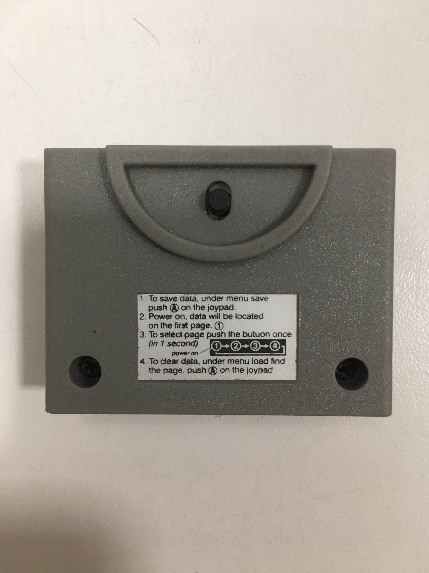 Controller pak Nintendo 64 non officiel