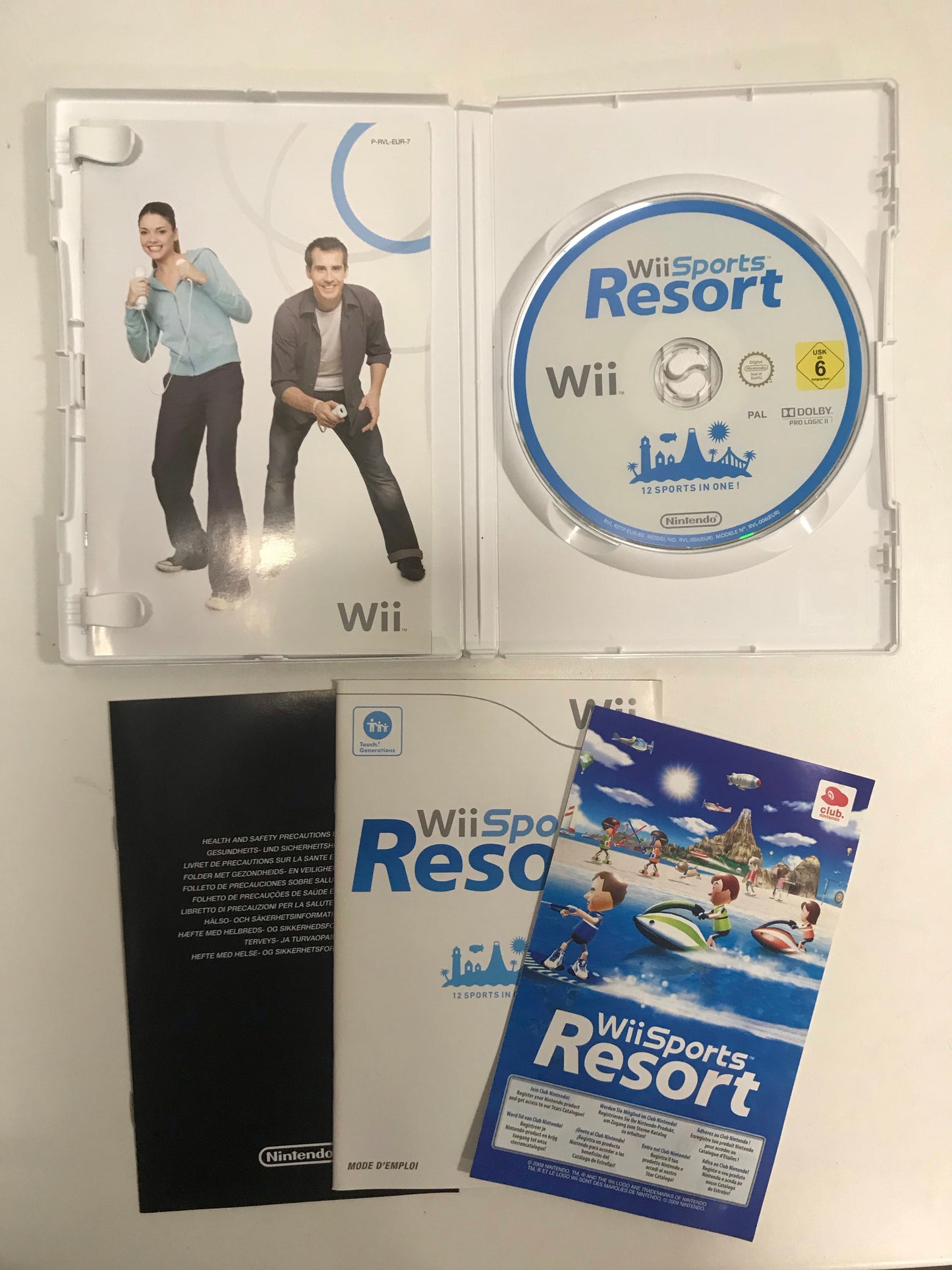 Wii sports resort PAL nintendo wii complet