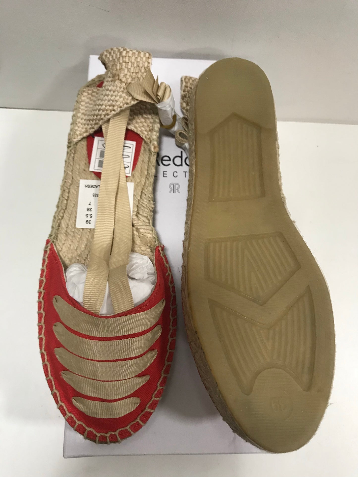 Espadrilles la redoute neuves taille 39