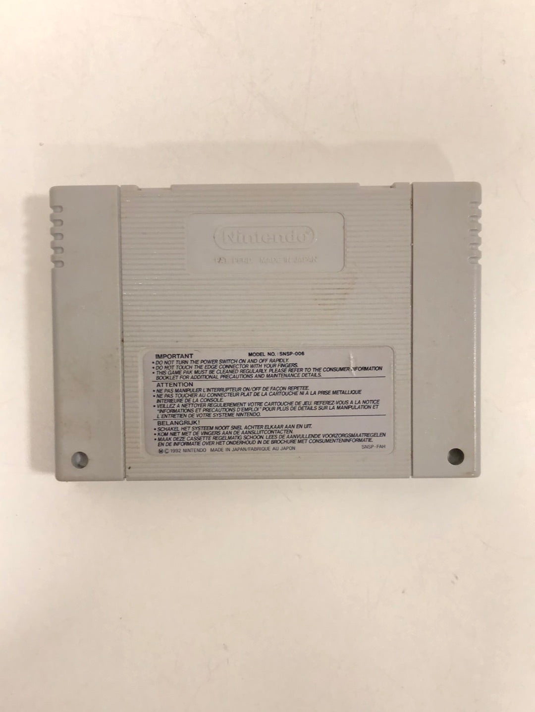 Astérix et obelix super Nintendo - OKAZO-9