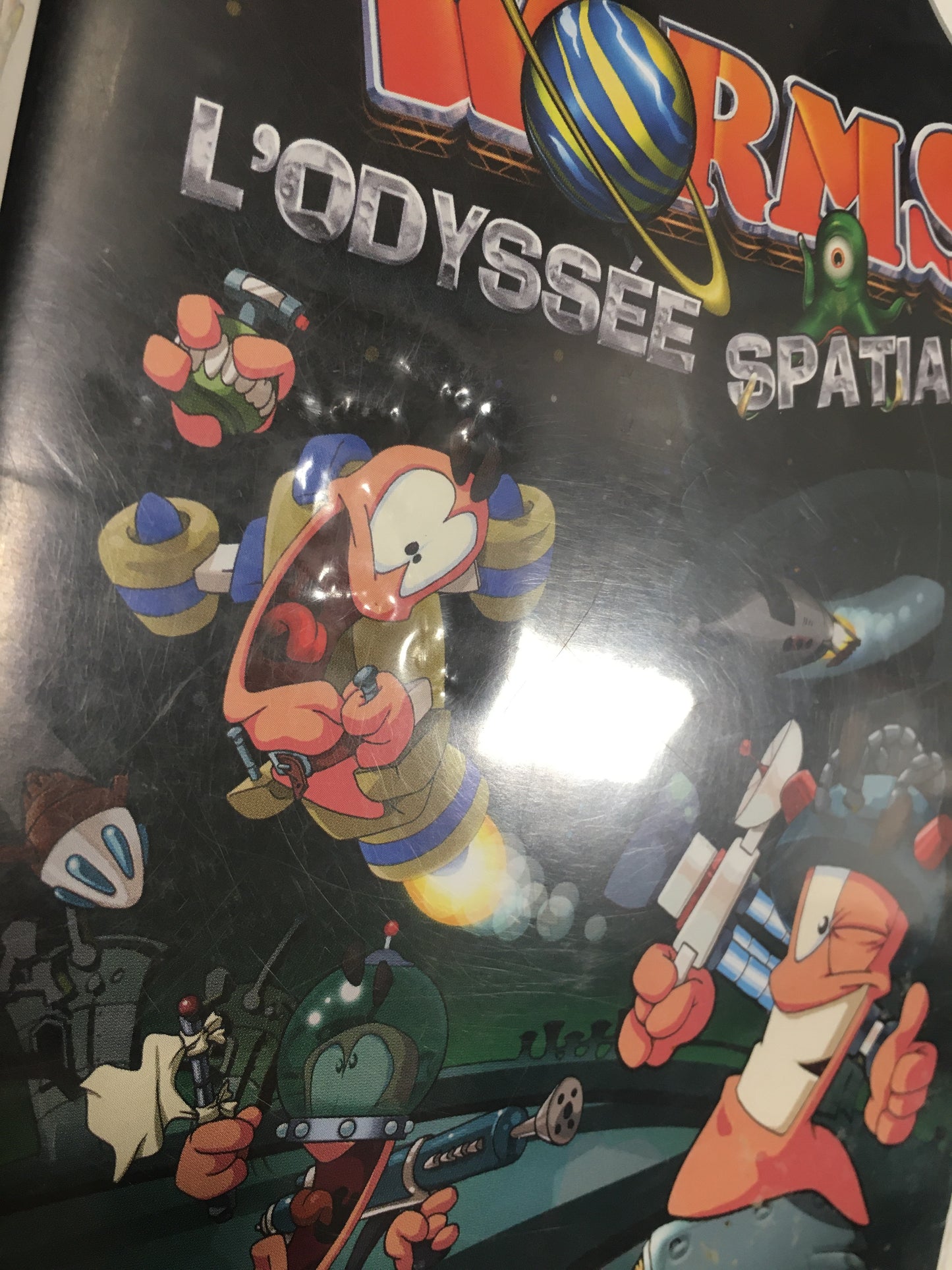 Worms l’odyssée spatiale Nintendo wii sans notice