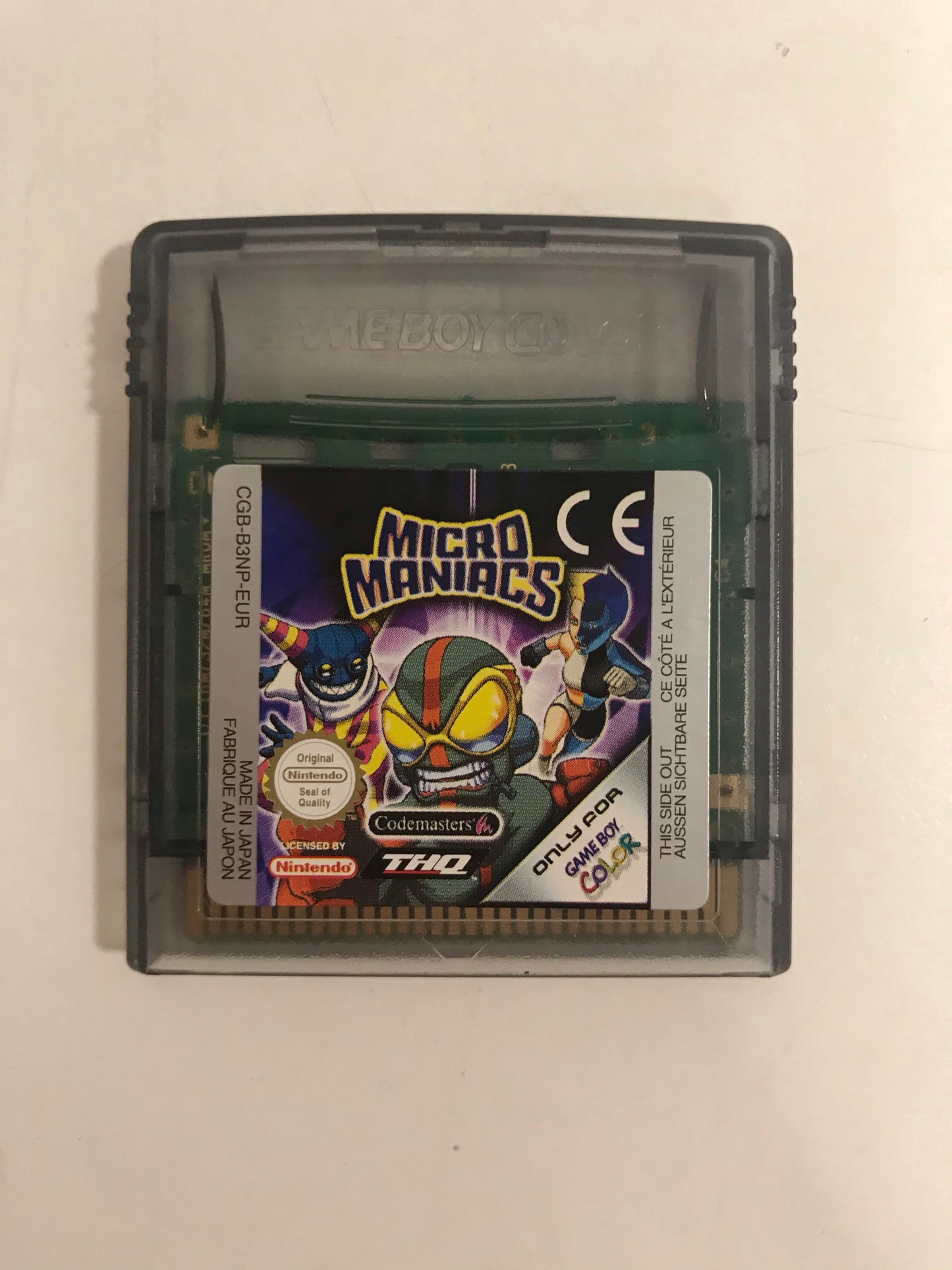 micro maniacs nintendo game boy color sans notice