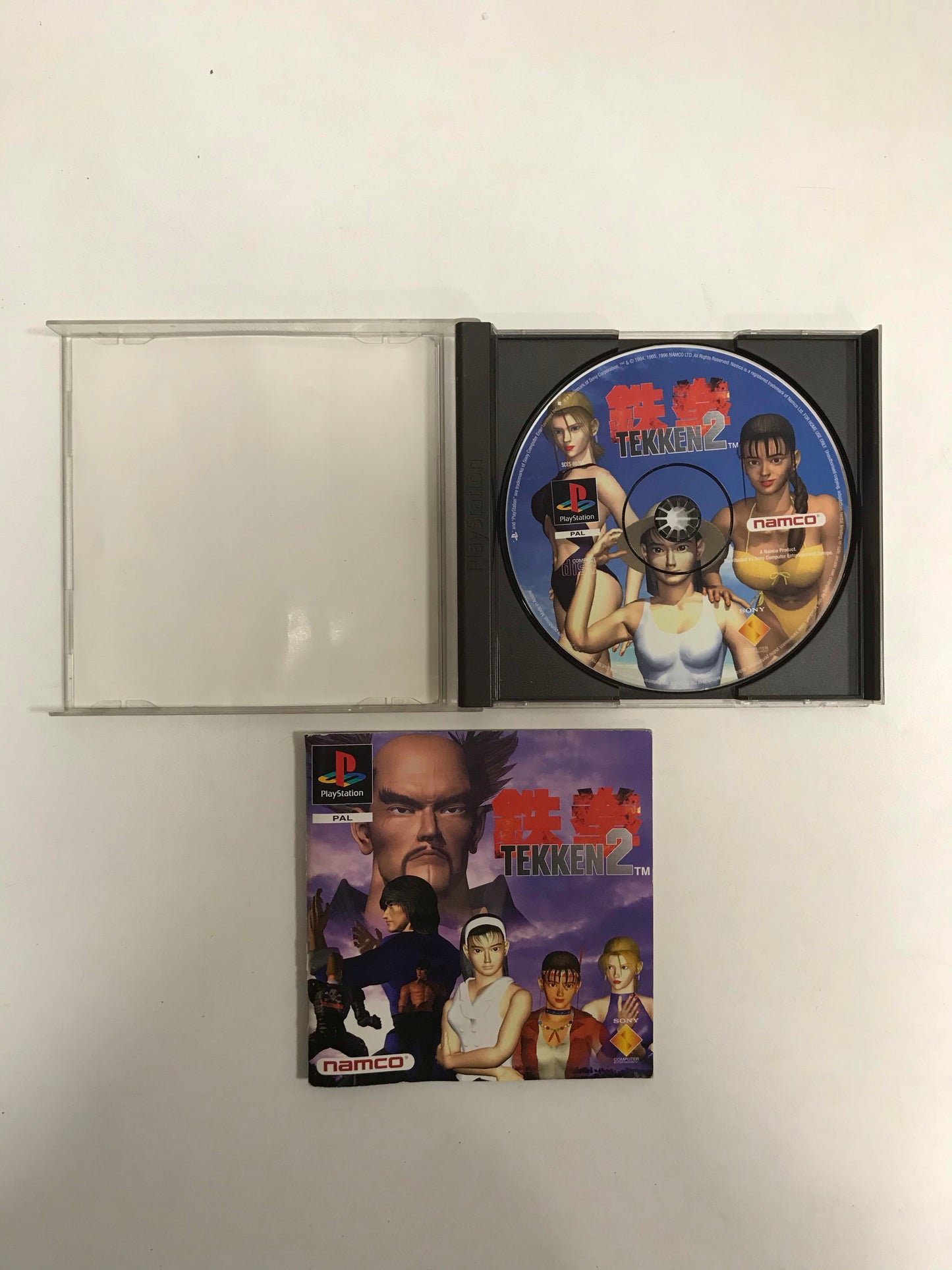 Tekken 2 PAL Sony Ps1 avec notice