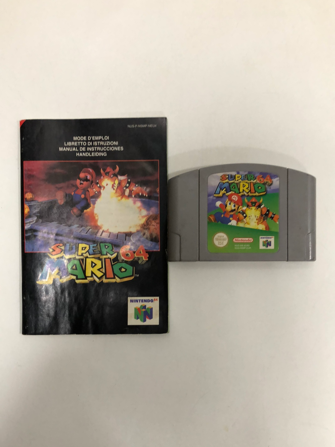 Super mario 64 EUR Nintendo 64 avec notice