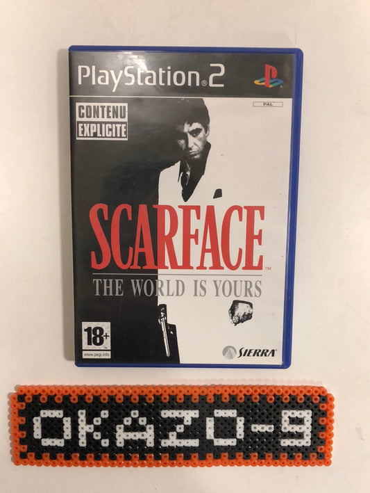 Scarface PAL Sony PS2 avec notice