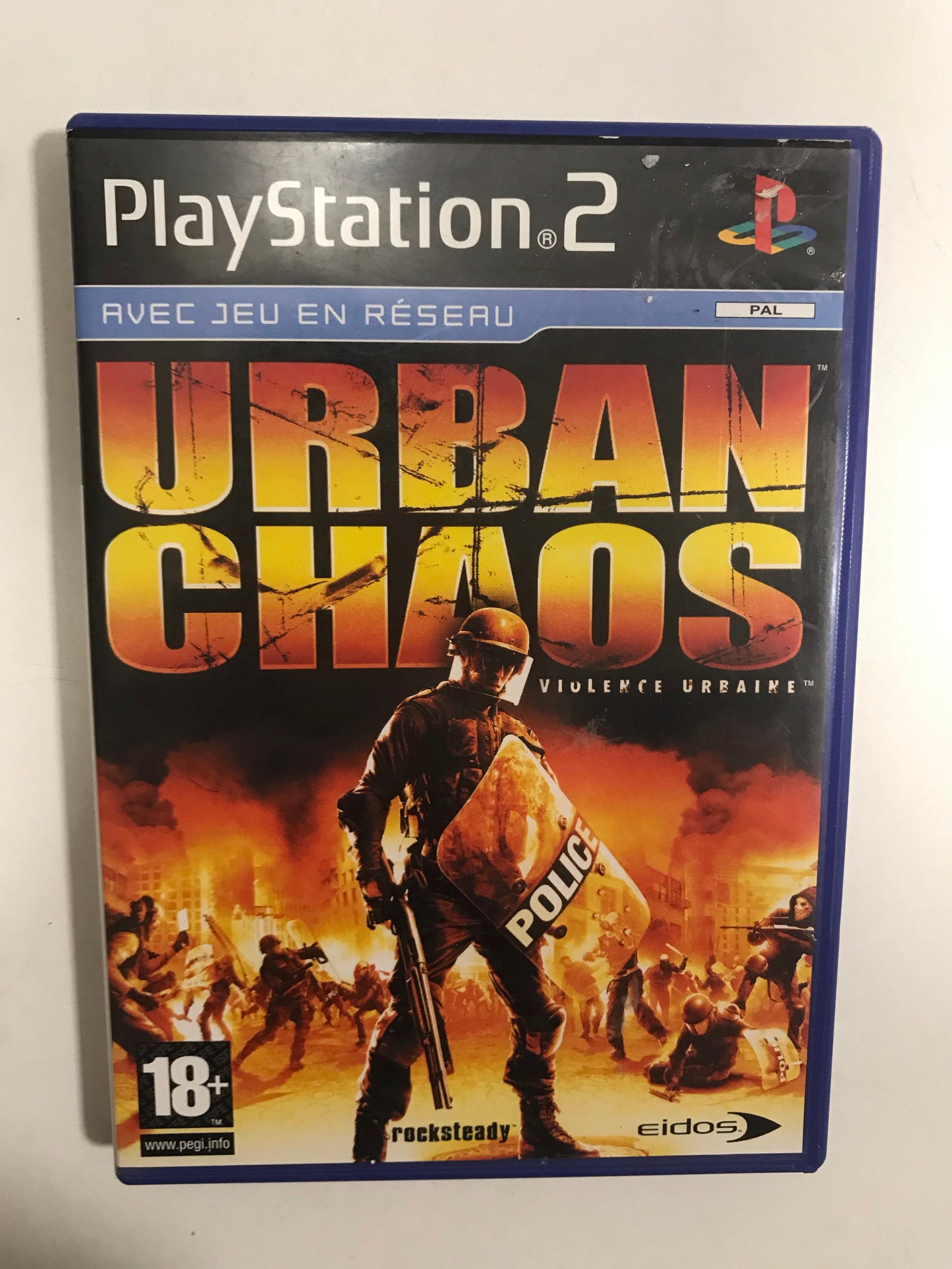 Urban chaos PAL Sony PS2 avec notice