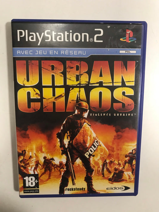 Urban chaos PAL Sony PS2 avec notice