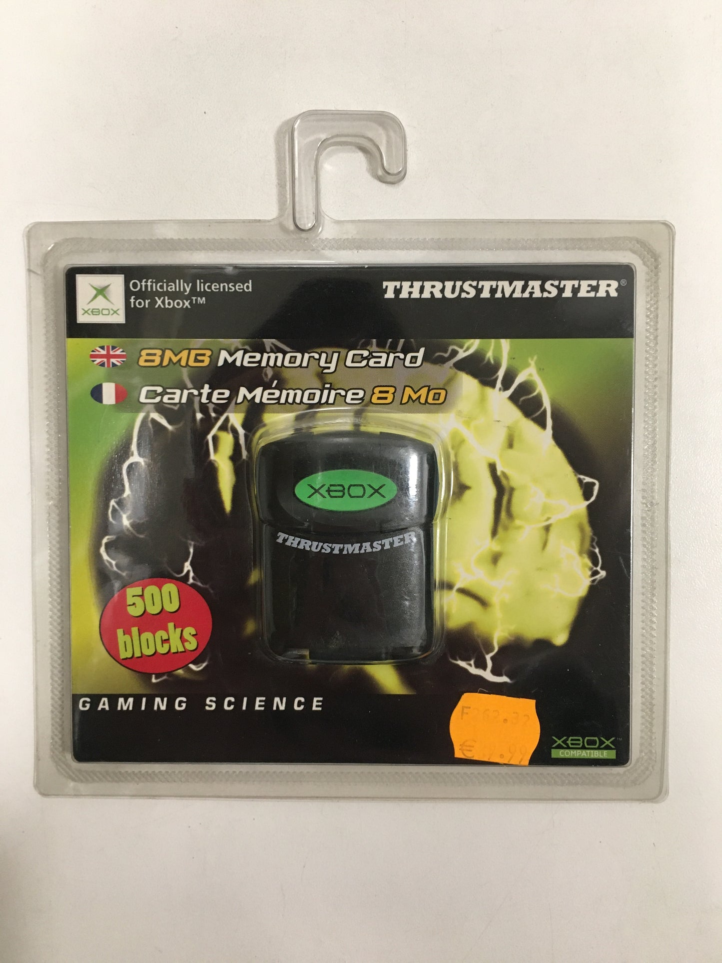 Xbox memory card thrustmaster neuf sous blister