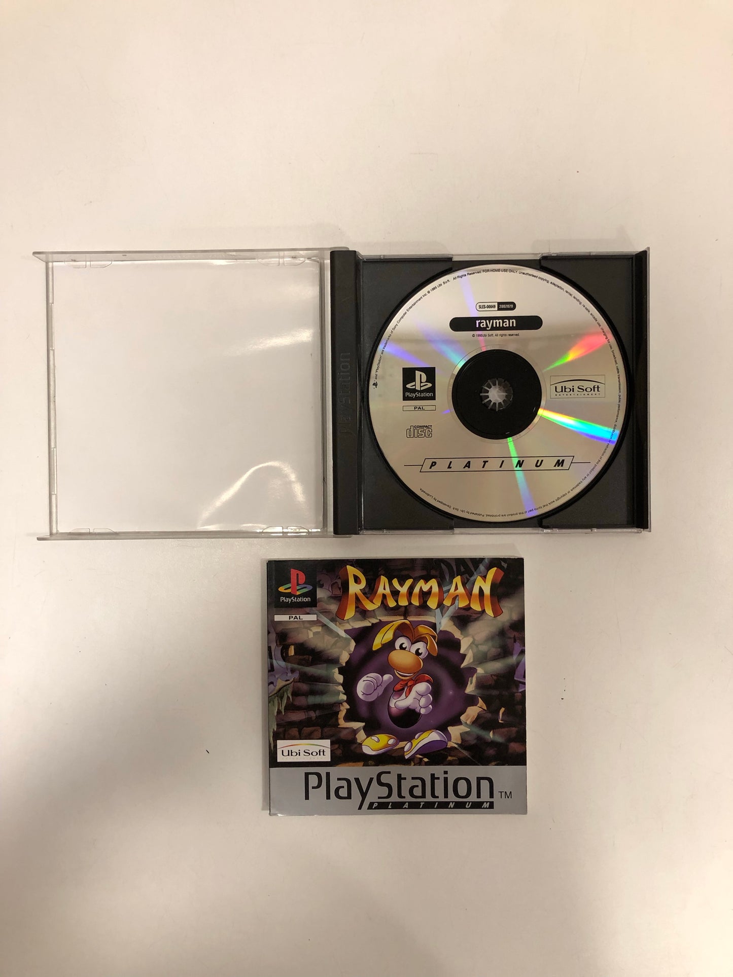 Rayman PAL Sony  ps1 avec notice