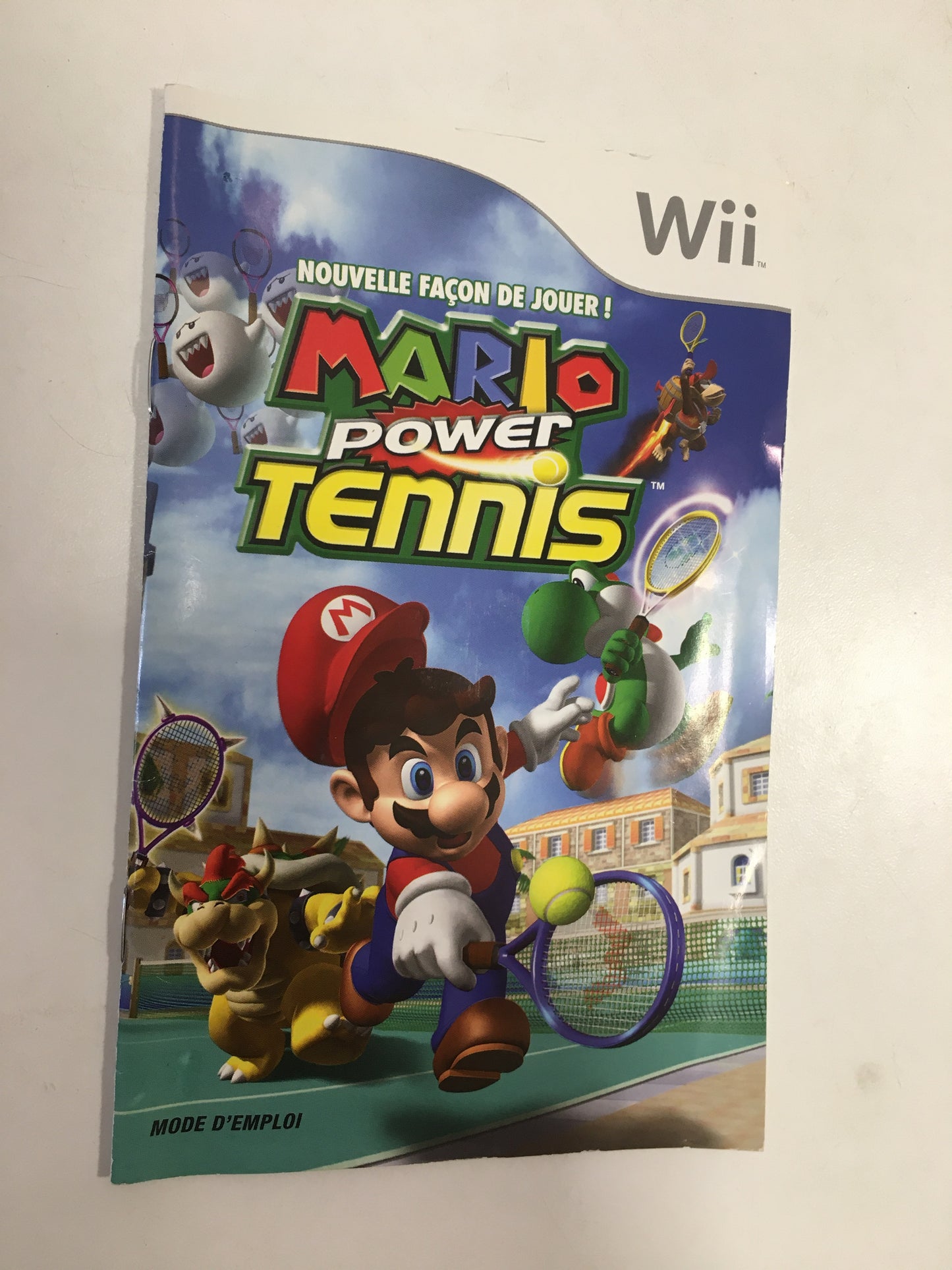 Mario power tennis Nintendo wii avec notice
