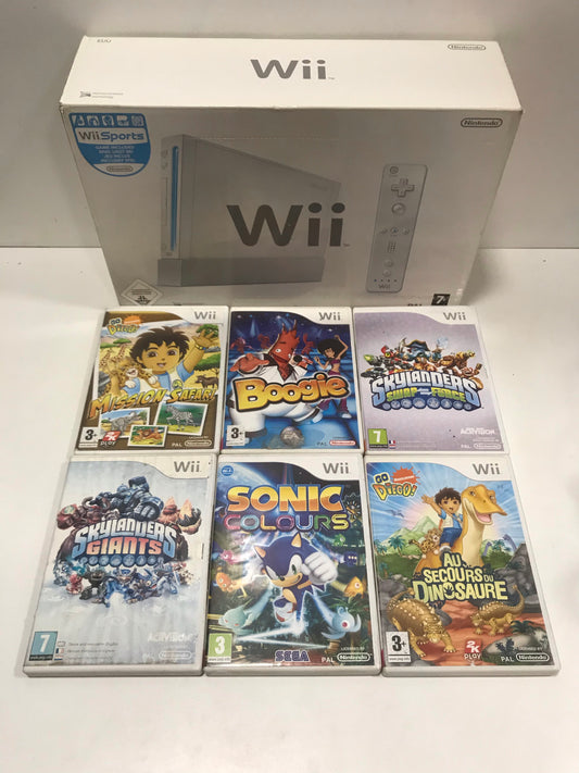 Nintendo wii complète + 6 jeux