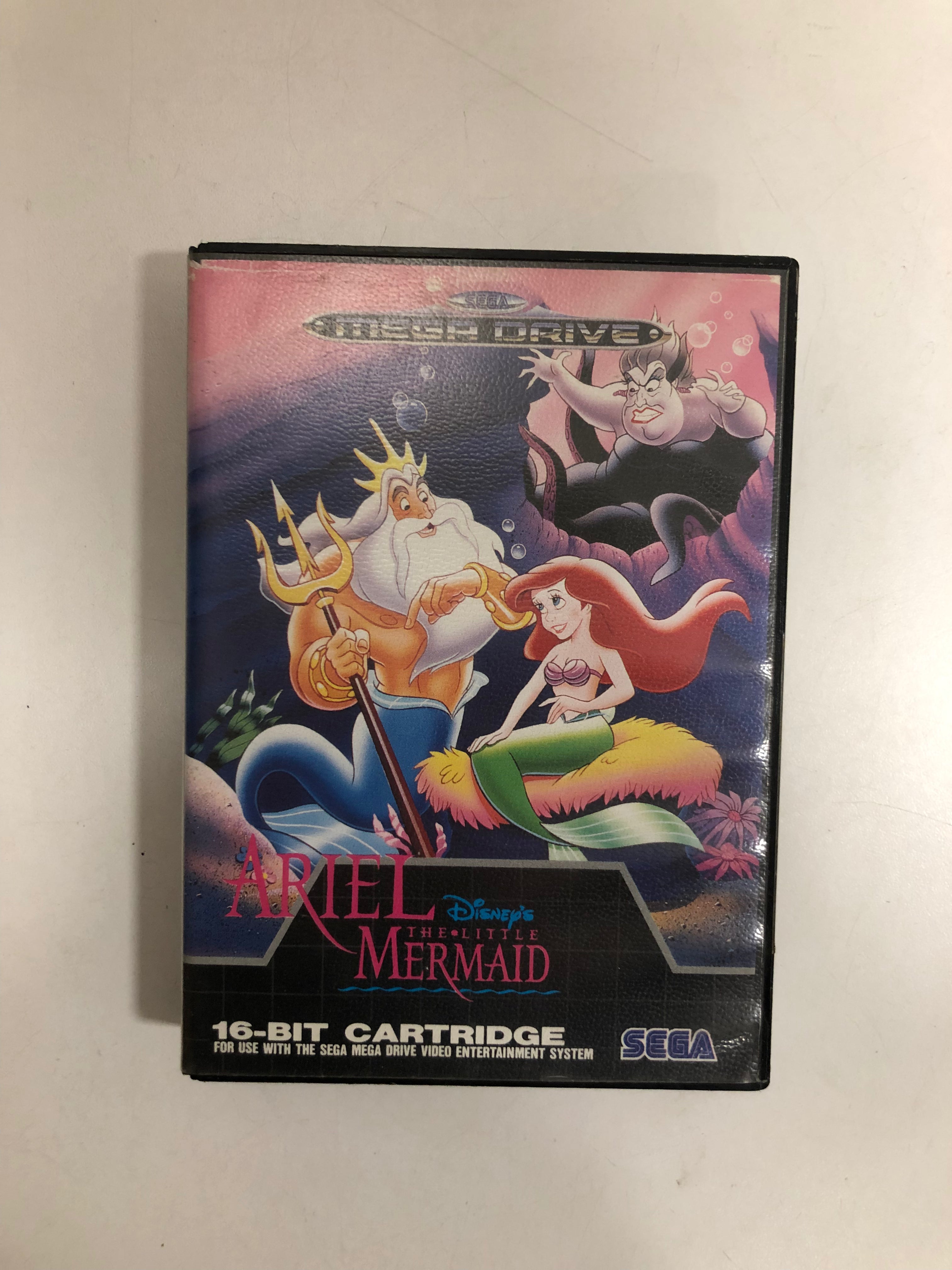 Ariel The Little Mermaid sega megadrive sans notice Ariel The Little Mermaid sega megadrive sans notice