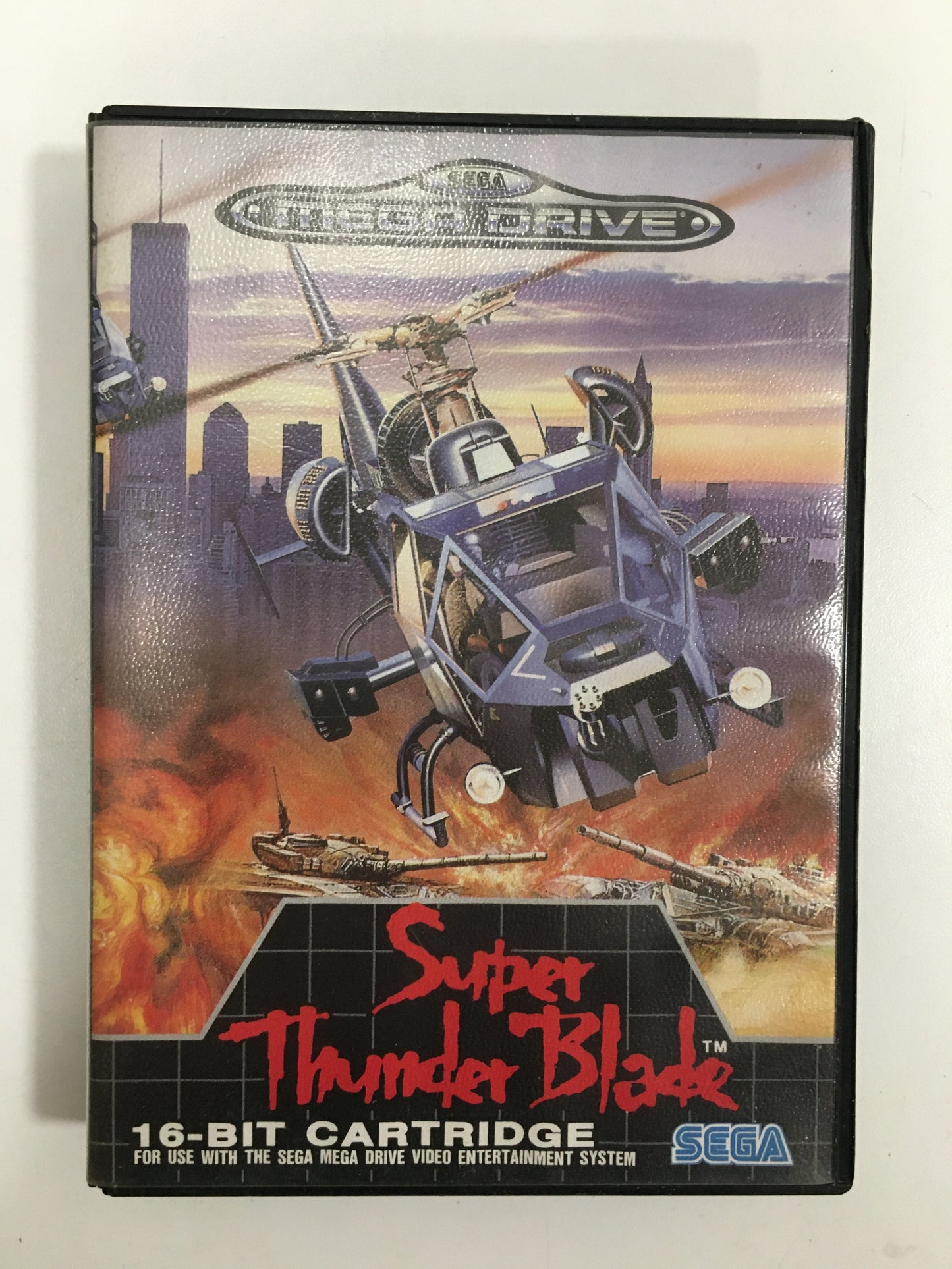 Super thunder blade sega megadrive + joystick - OKAZO-9