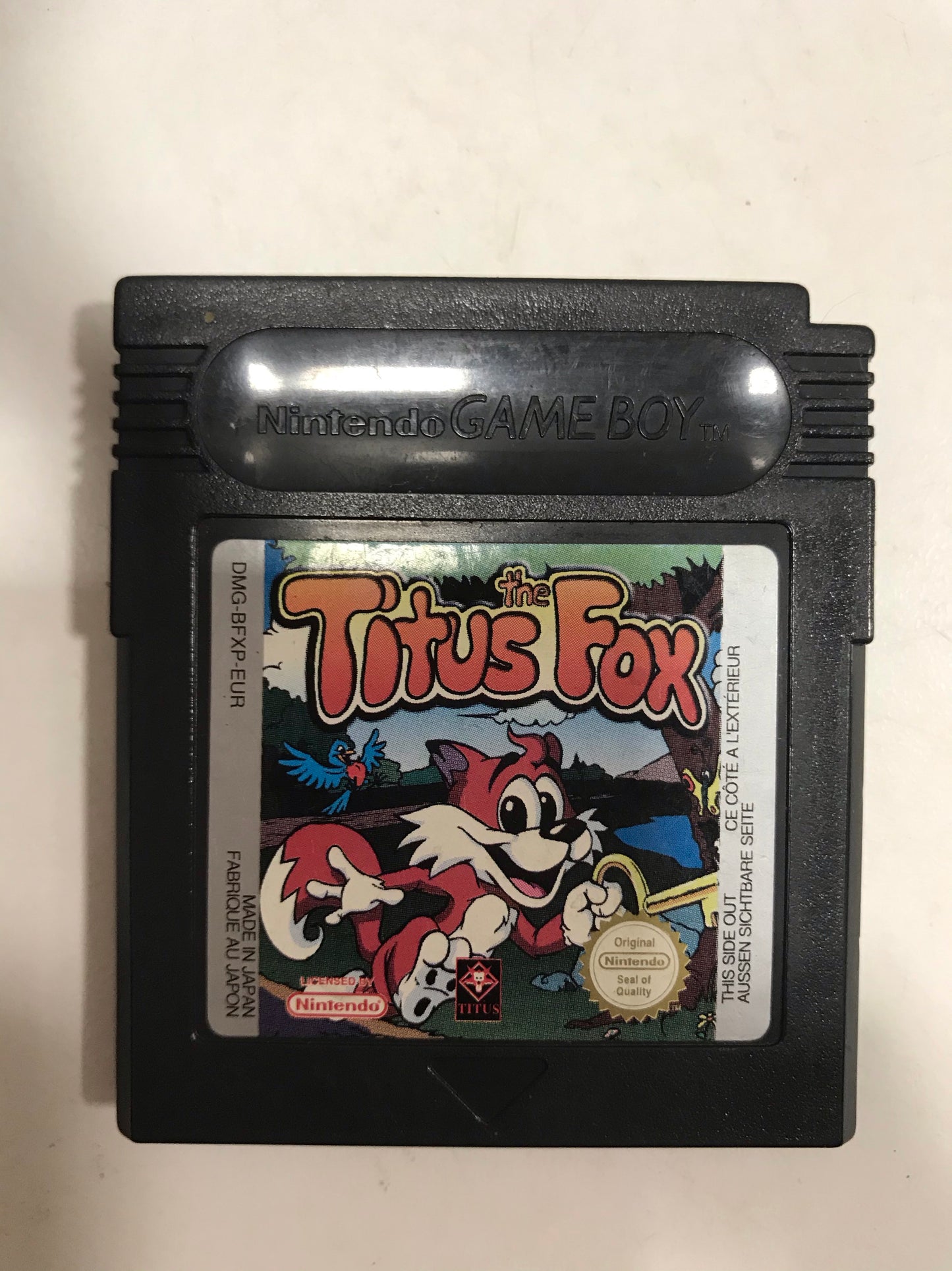 the titus fox EUR nintendo game boy color