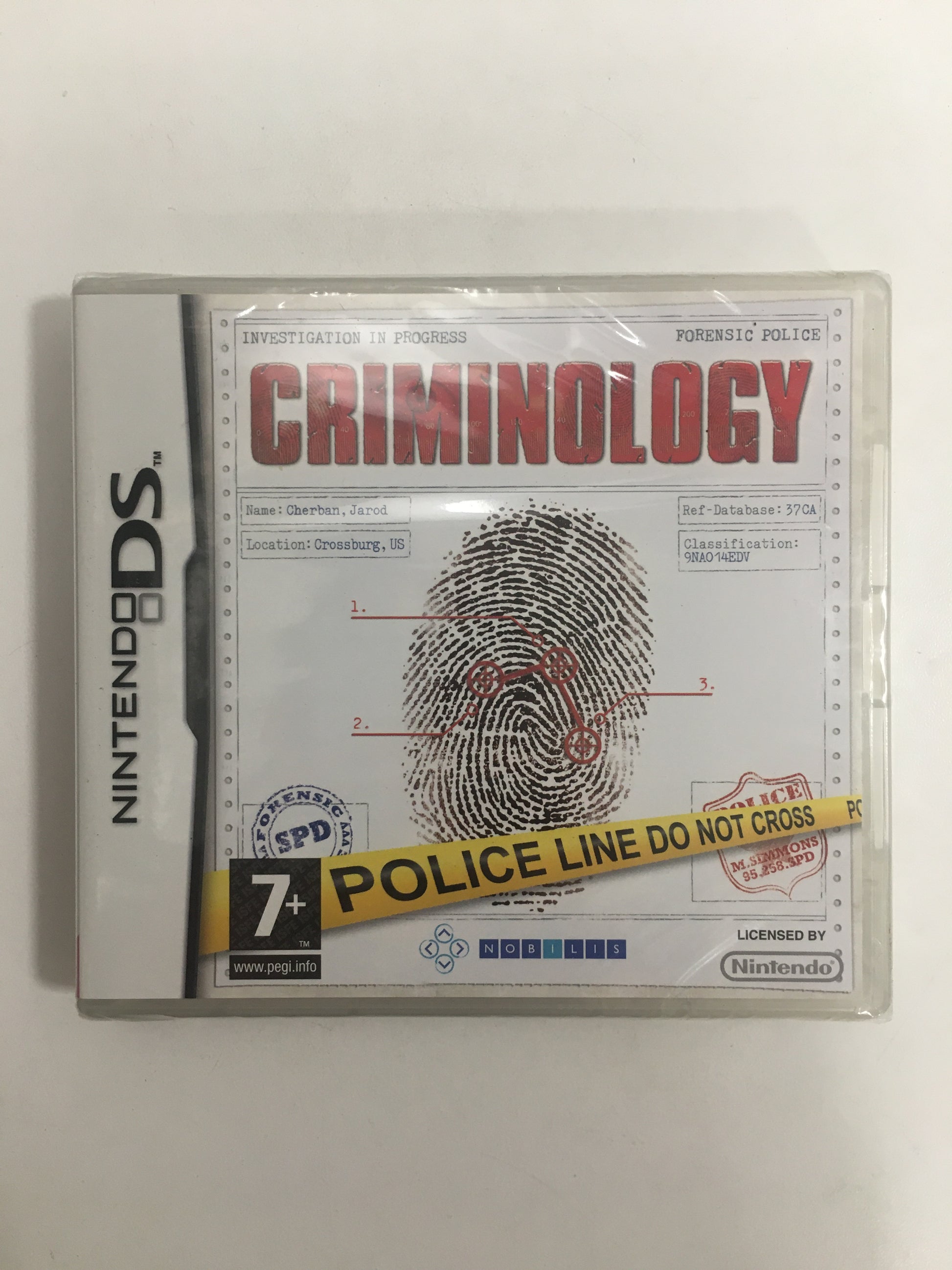 Criminology nintendo ds neuf sous blister - OKAZO-9