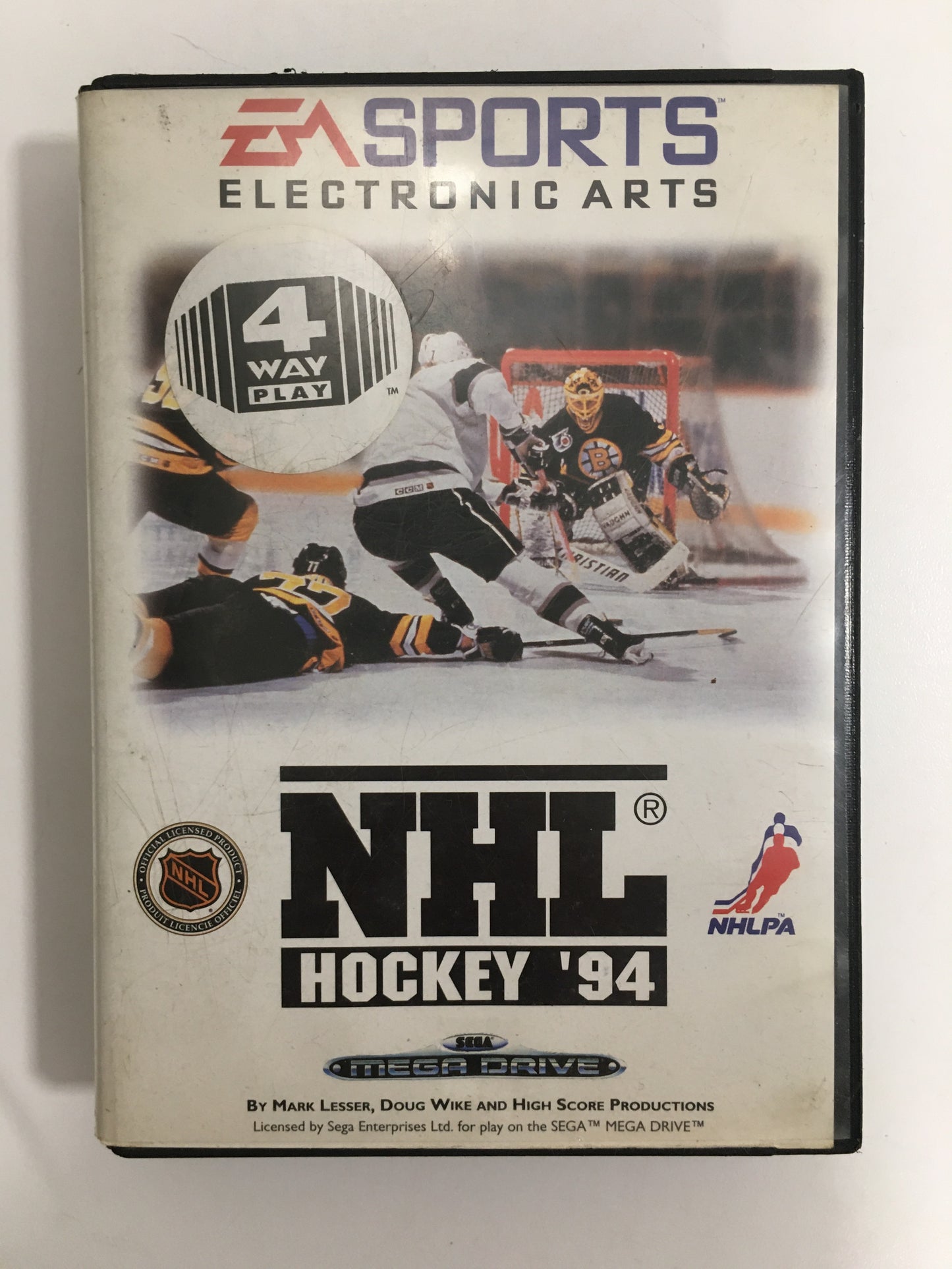 NHL hockey 94 sega megadrive avec notice