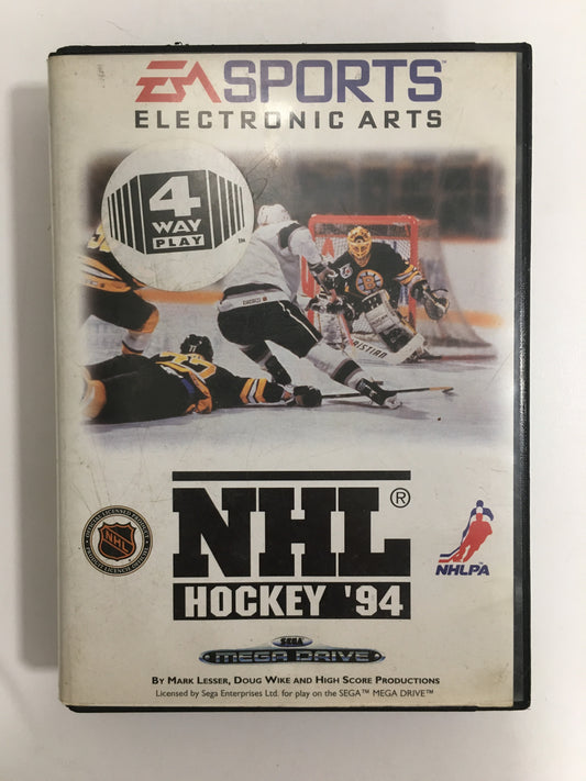 NHL hockey 94 sega megadrive avec notice - OKAZO-9