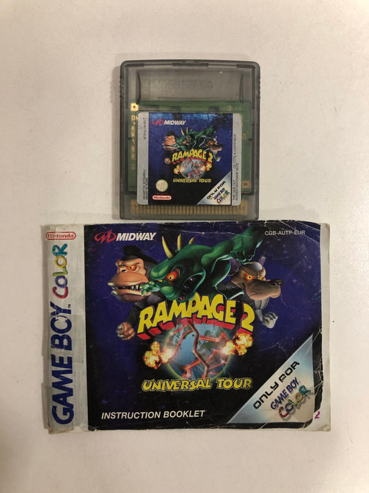 Rampage 2 + notice EUR Nintendo Game boy color