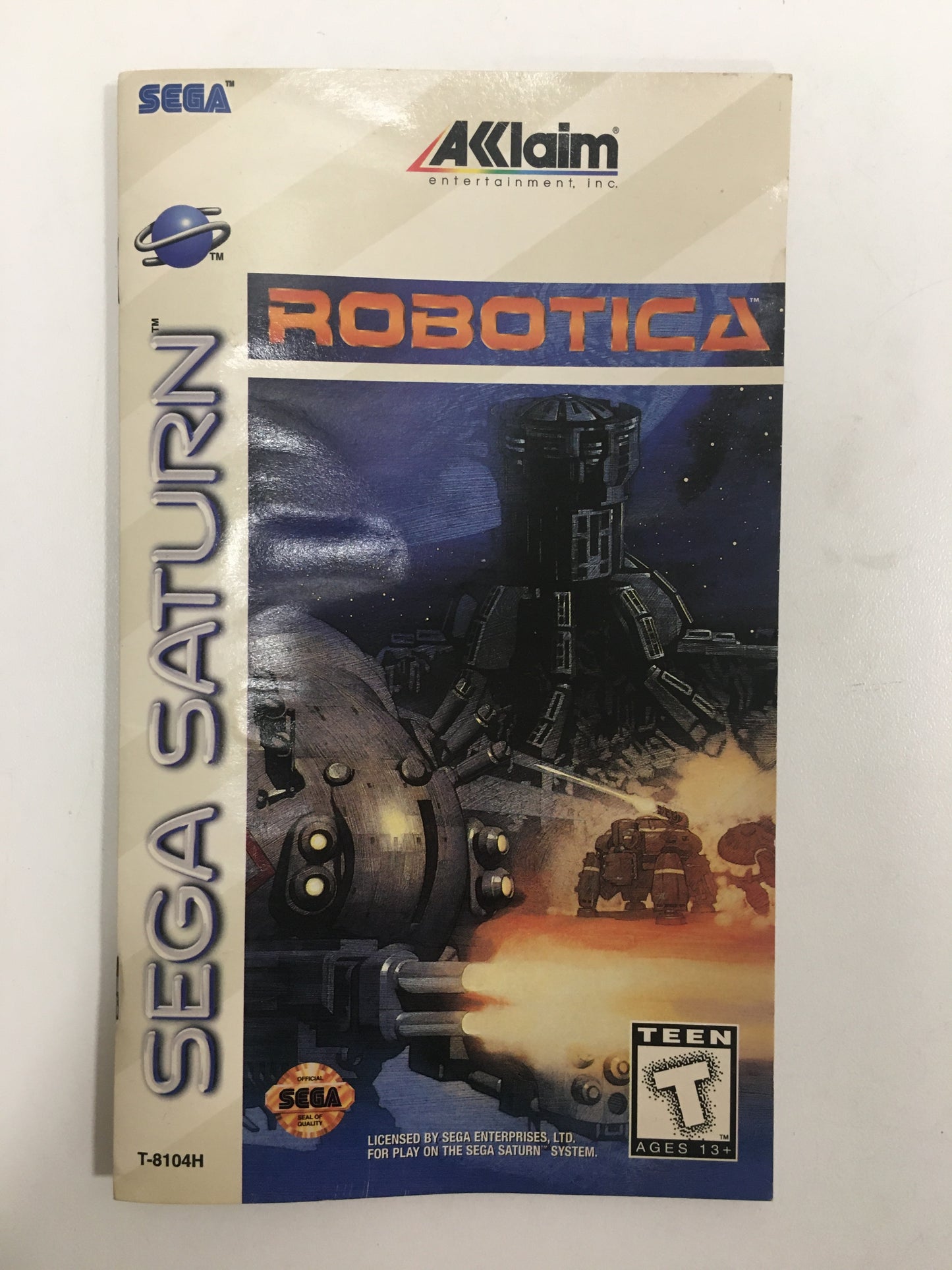 Robotica version US sega saturn