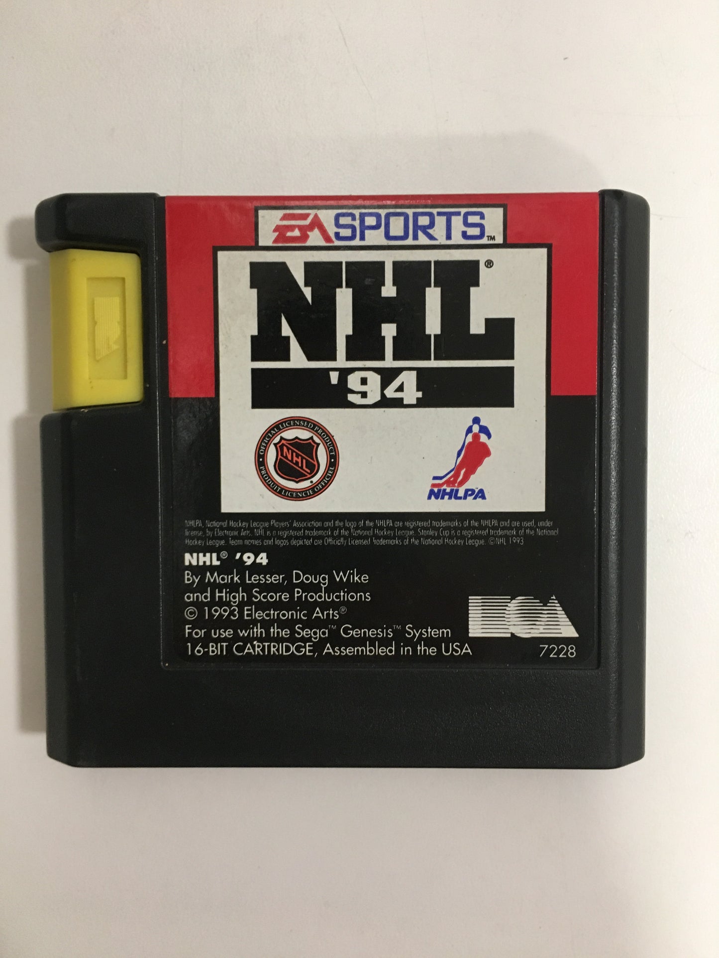 NHL hockey 94 sega megadrive avec notice