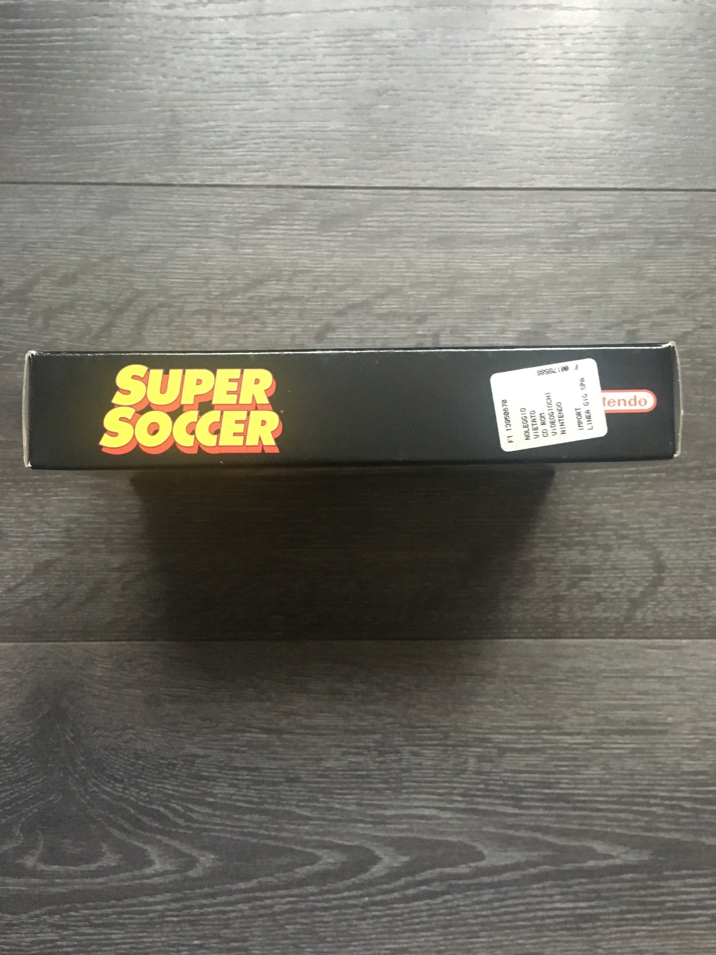 Super soccer super Nintendo neuf