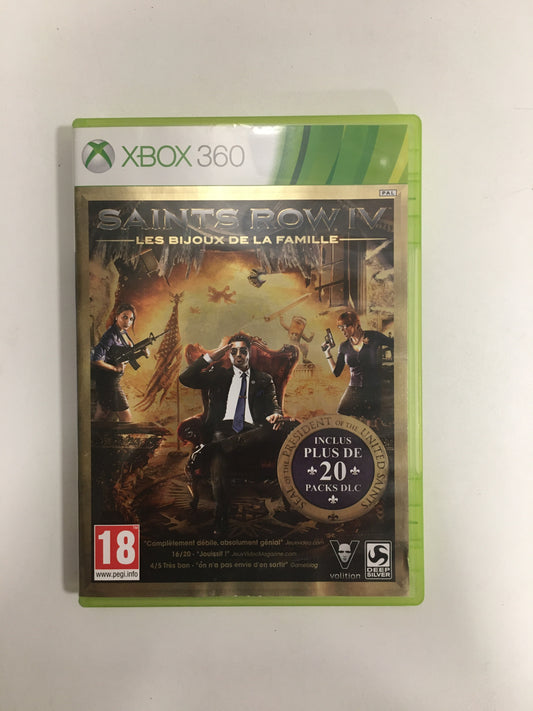 Saints row 4 les bijoux de famille Xbox 360 avec notice