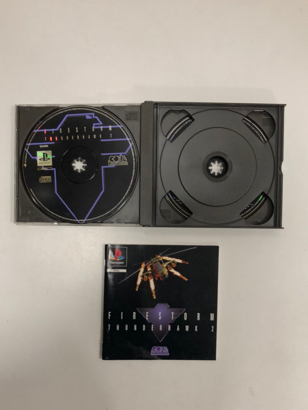 Firestorm thunderhawk 2 PAL Sony Ps1 avec notice