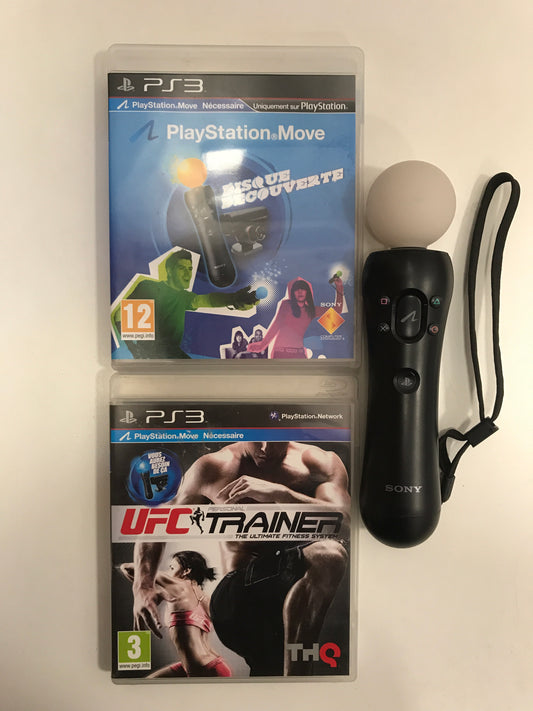 Sony Ps move PS3/ps4+ 1 jeu+ cd de découverte