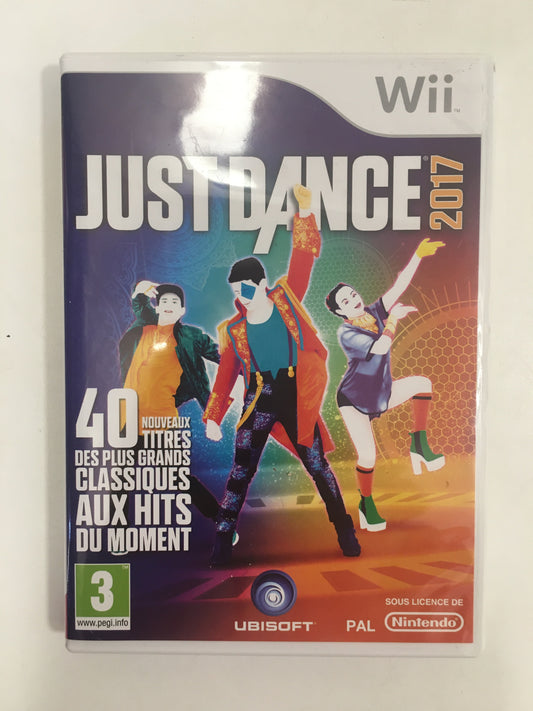 Just dance 2017 Nintendo wii avec notice