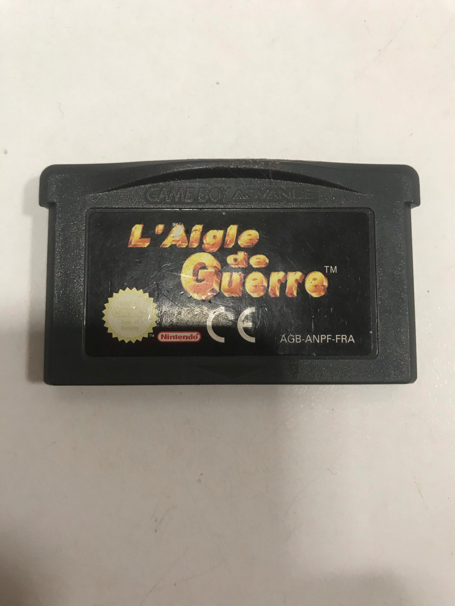 L’aigle de guerre FRA Nintendo Game boy advance avec notice