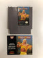 WWF Wrestlemania EEC Nintendo nes avec notice