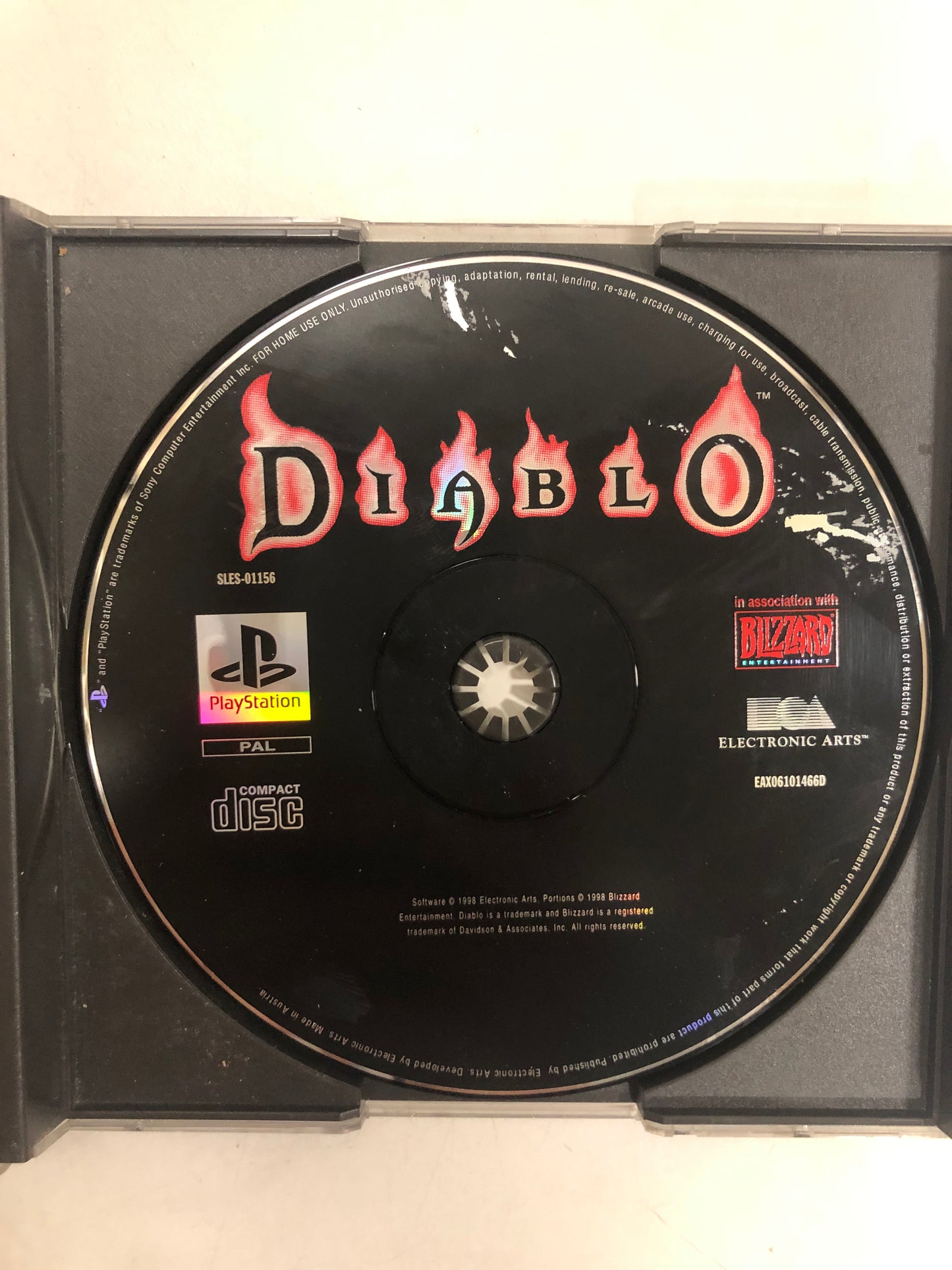 Diablo Sony ps1 avec notice