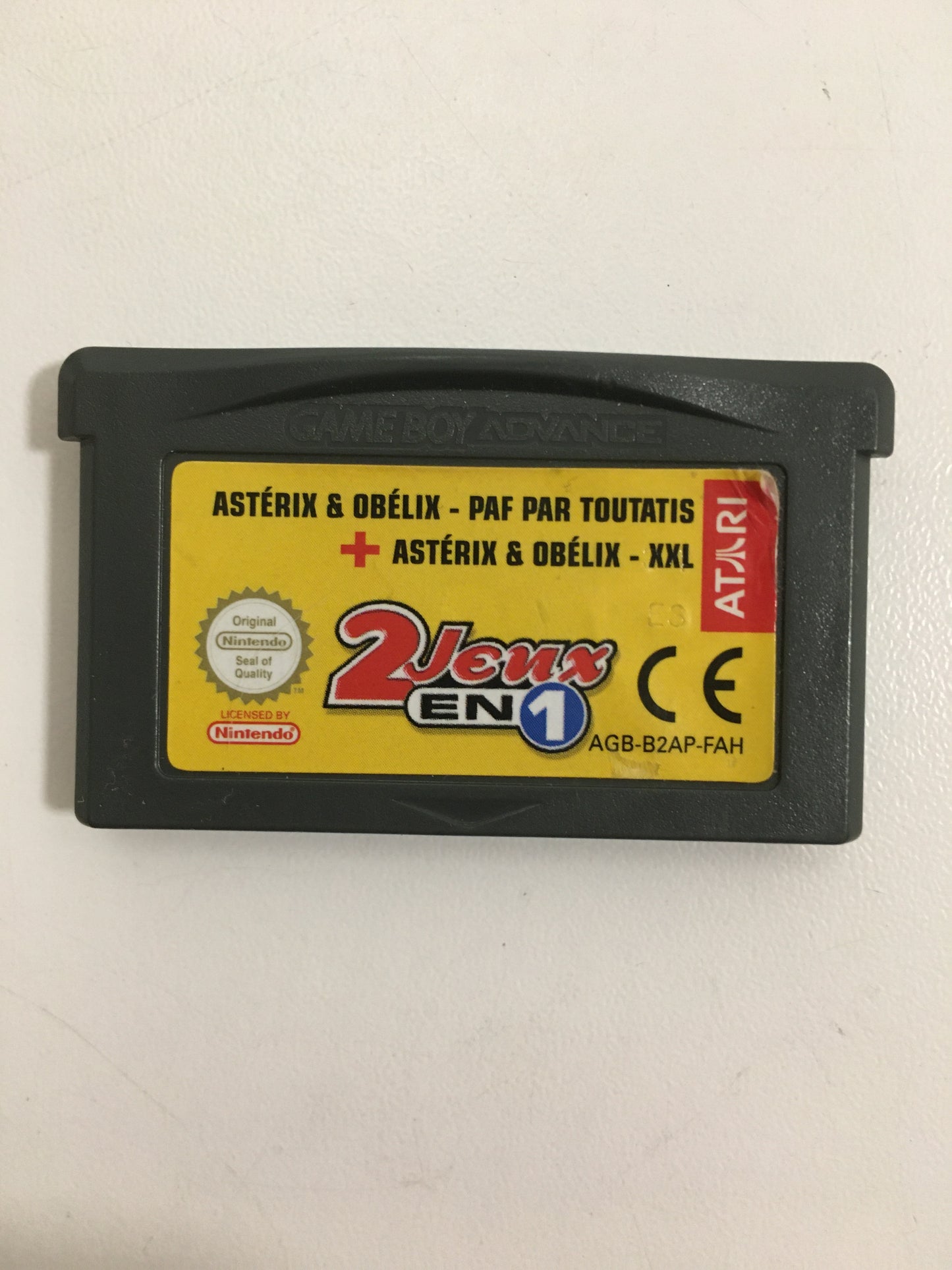 Astérix et obélix 2 jeux en 1 Nintendo Game boy advance