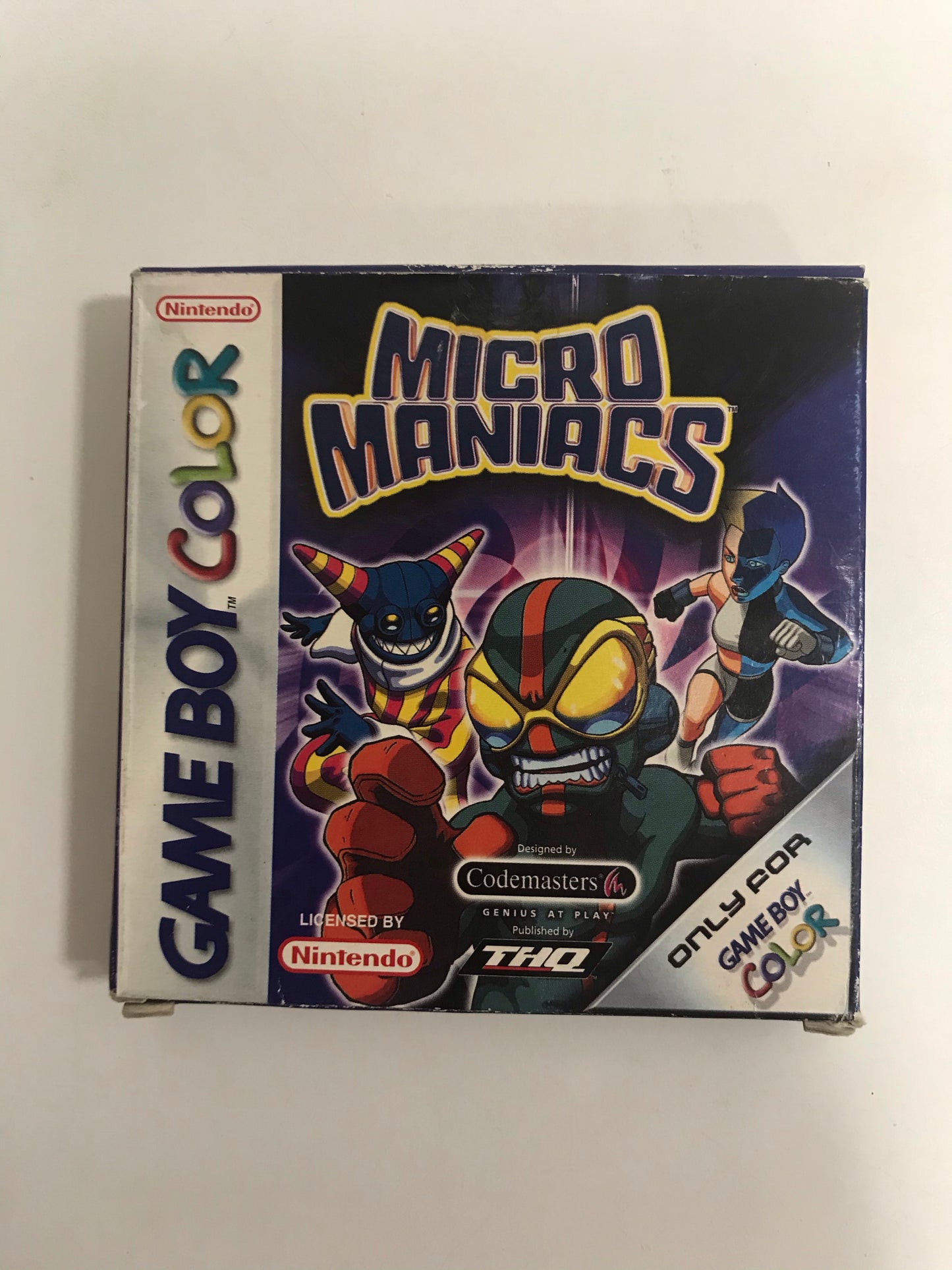 micro maniacs nintendo game boy color sans notice