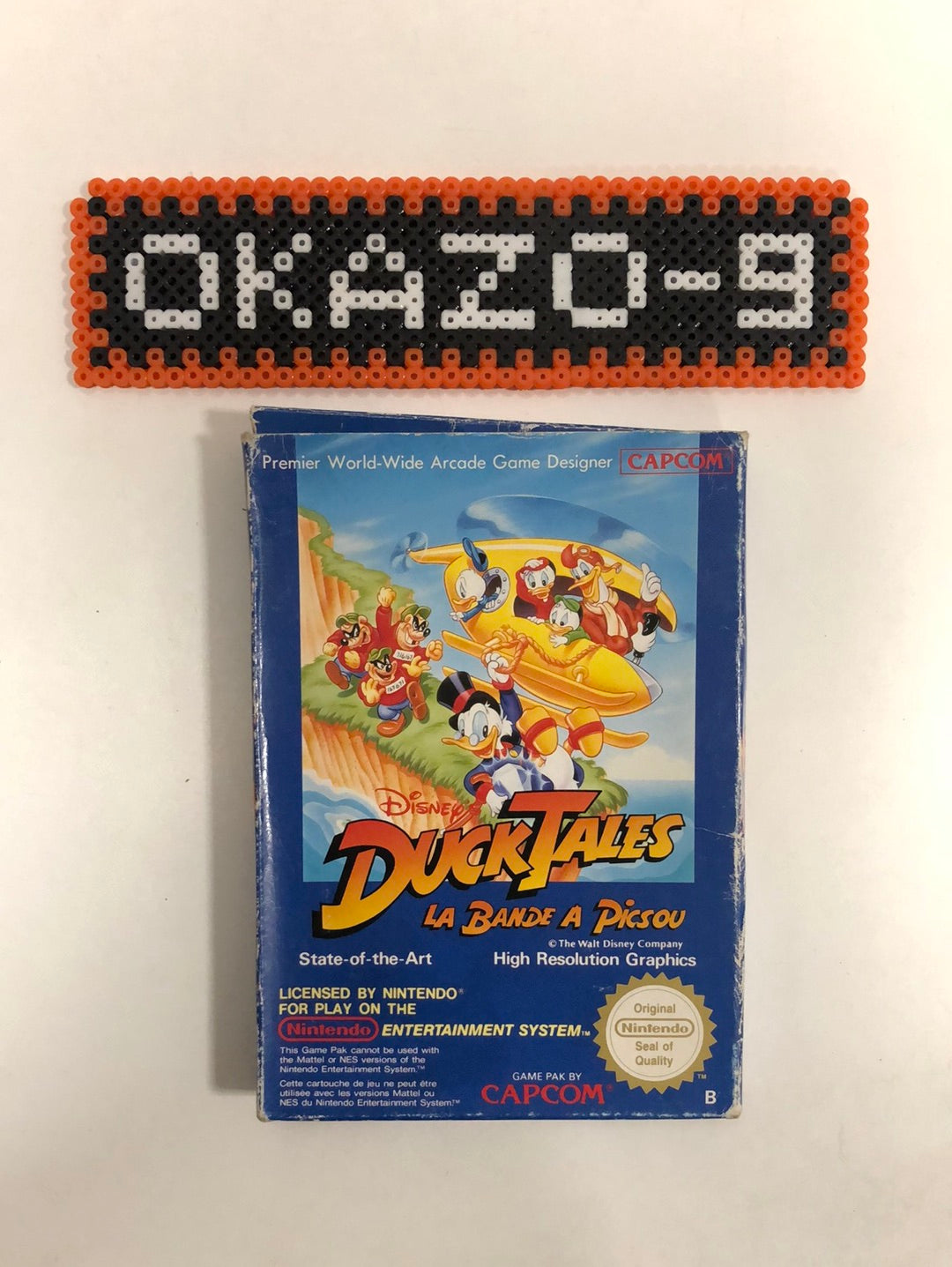 DuckTales La Bande à Picsou Nintendo NES sans notice