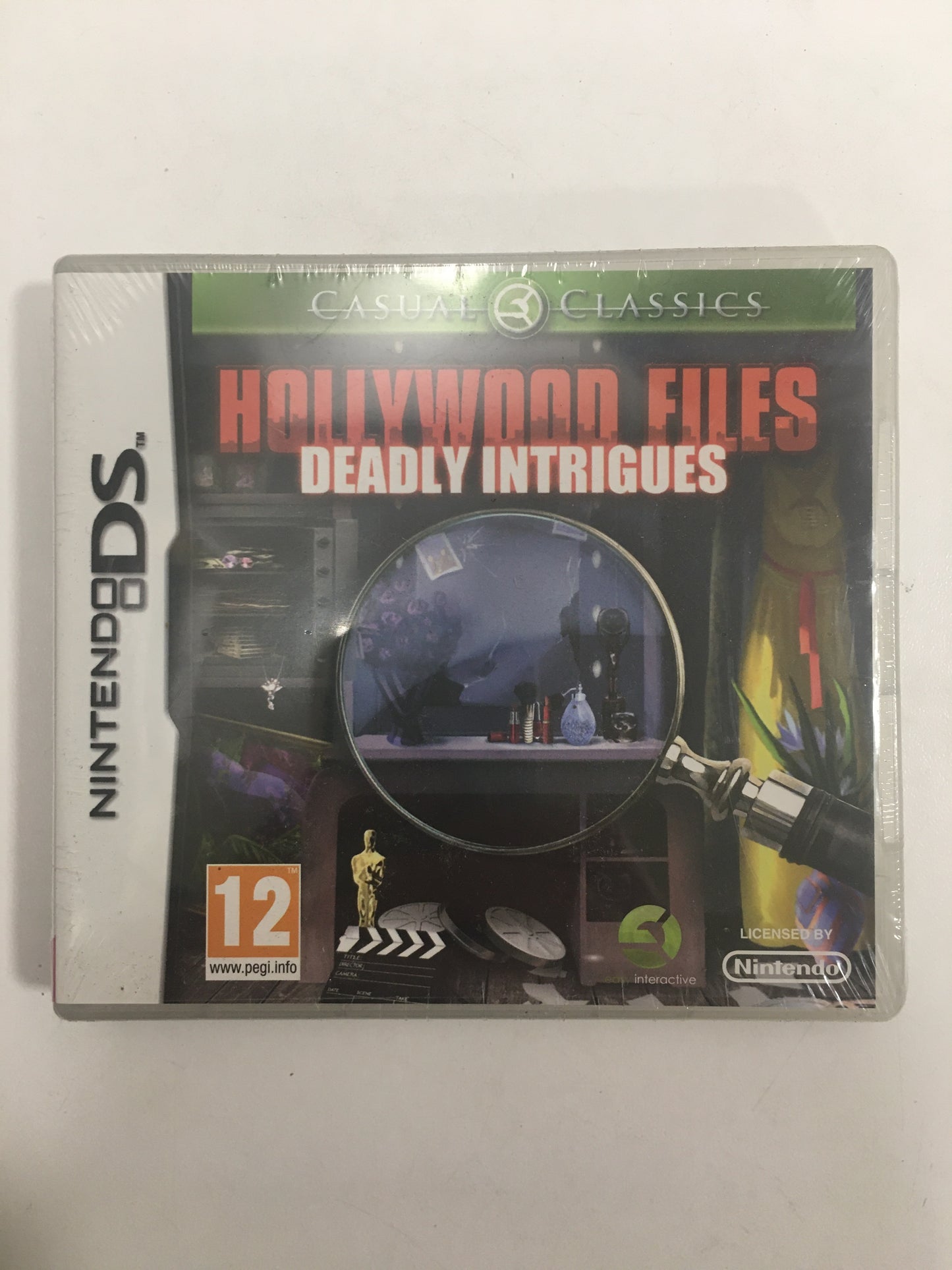 Hollywood Files Deadly Intrigues Nintendo ds neuf sous blister